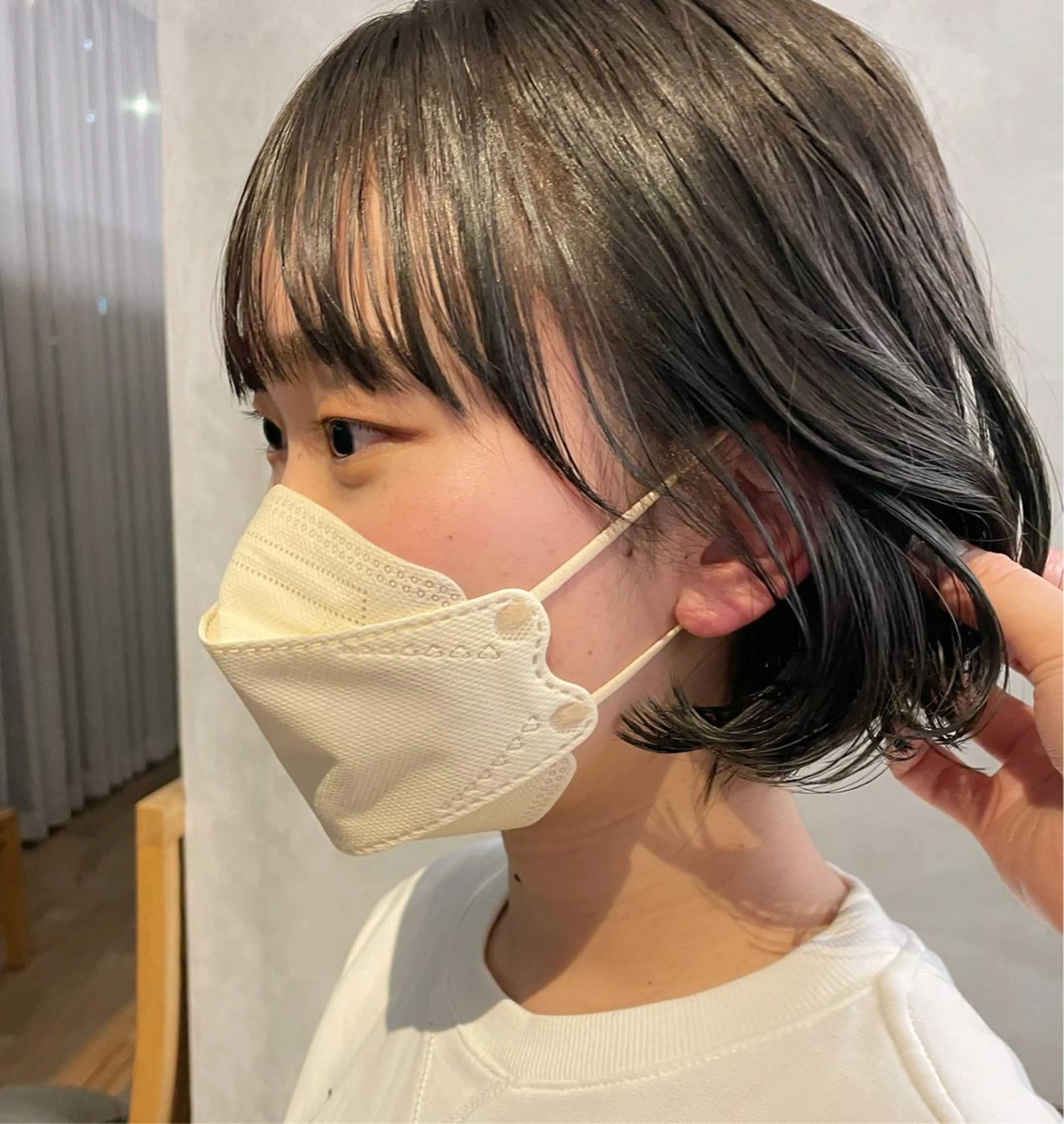 ショート カラー brisa所属・迎 凪紗のヘアスタイル