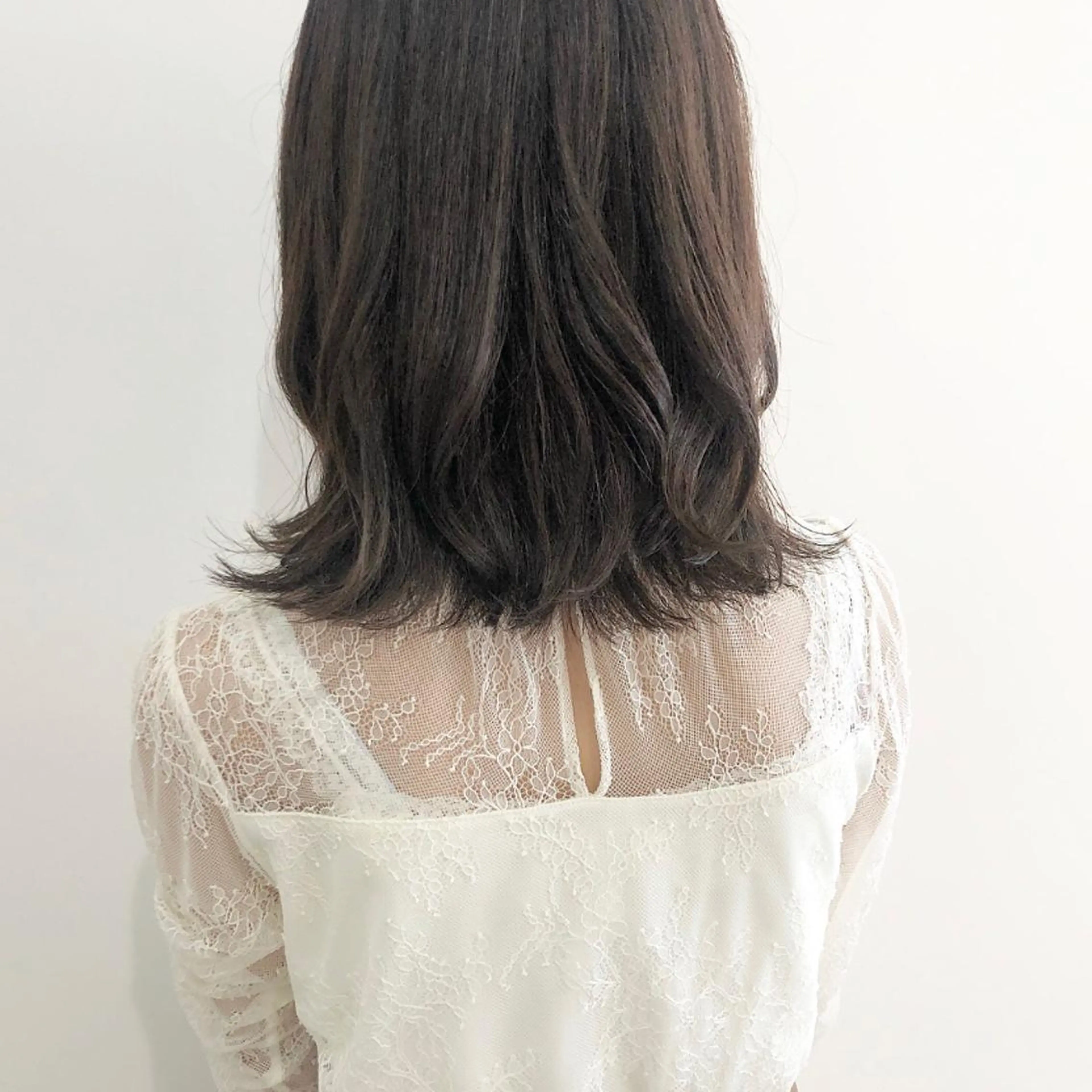 ミディアム カラー お洒落パーマ/ 艶カラー/michiのヘアスタイル