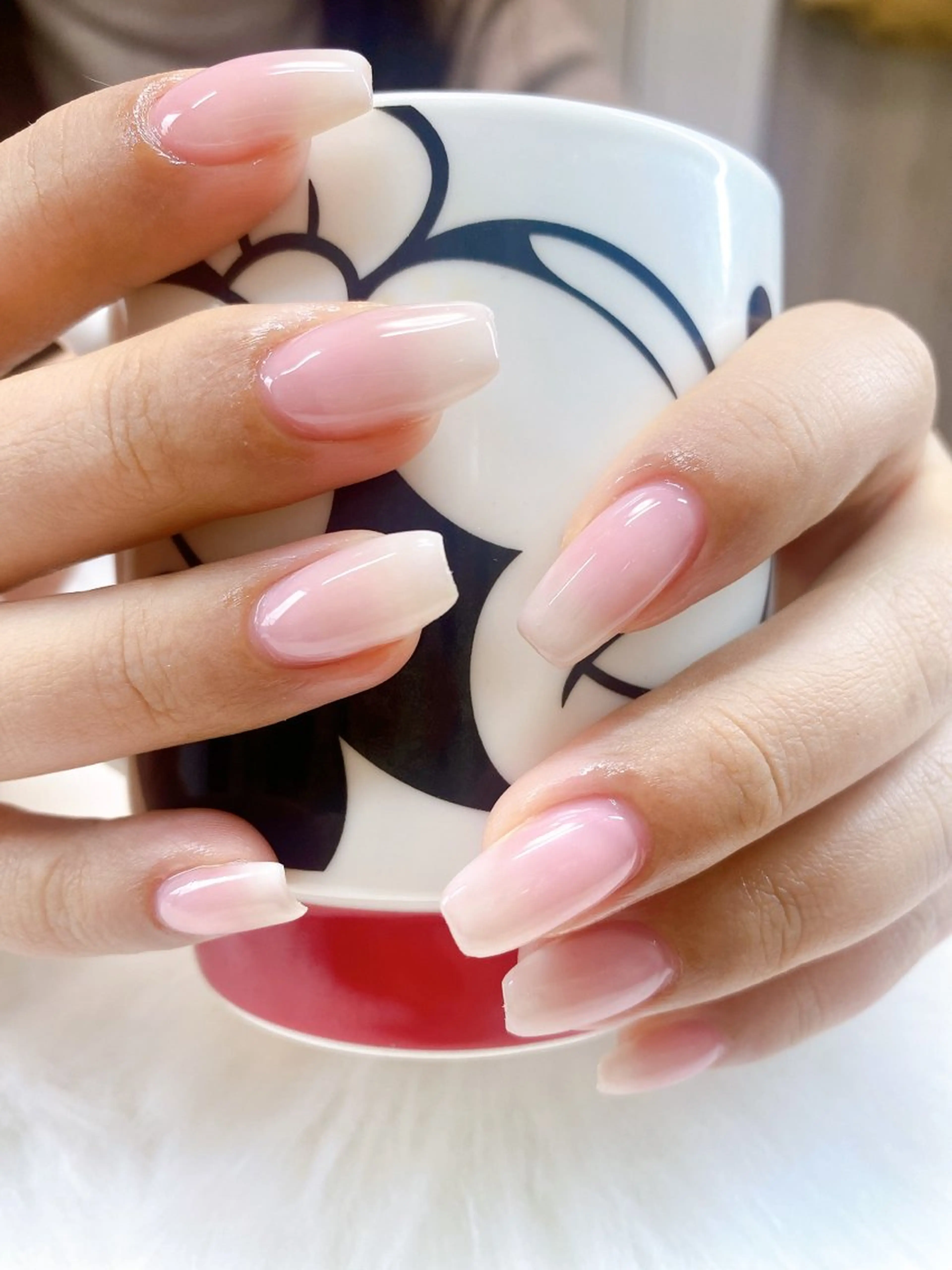 ネイル グラデーション PLUM  BELL 横浜自宅ネイルのネイルデザイン