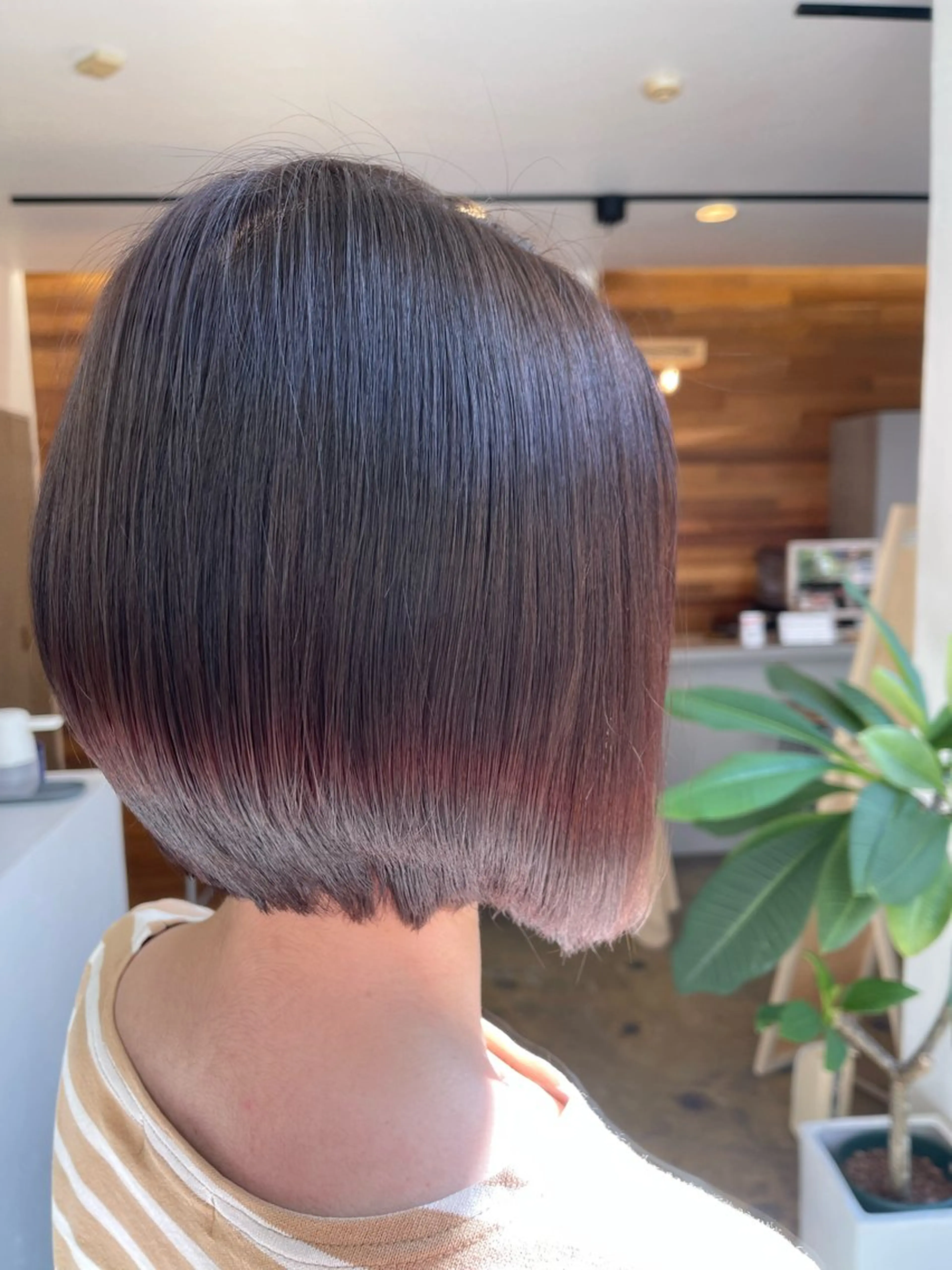 カラー 松本 朝野のヘアスタイル