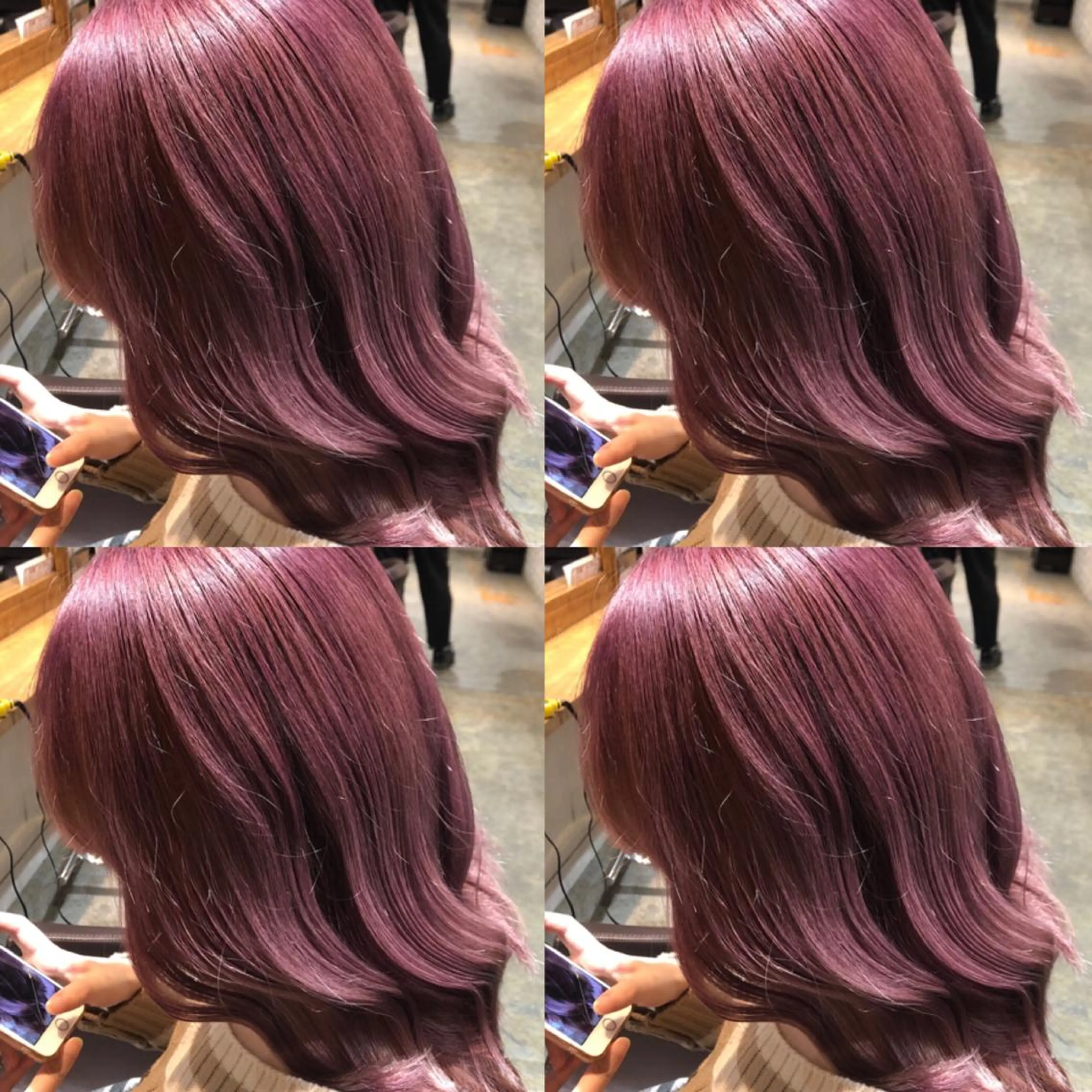 ミディアム カラー GO TODAY SHAiRE SALON 新宿店所属・艶カラー🦋髪質改善 🫧MINAMIのヘアスタイル