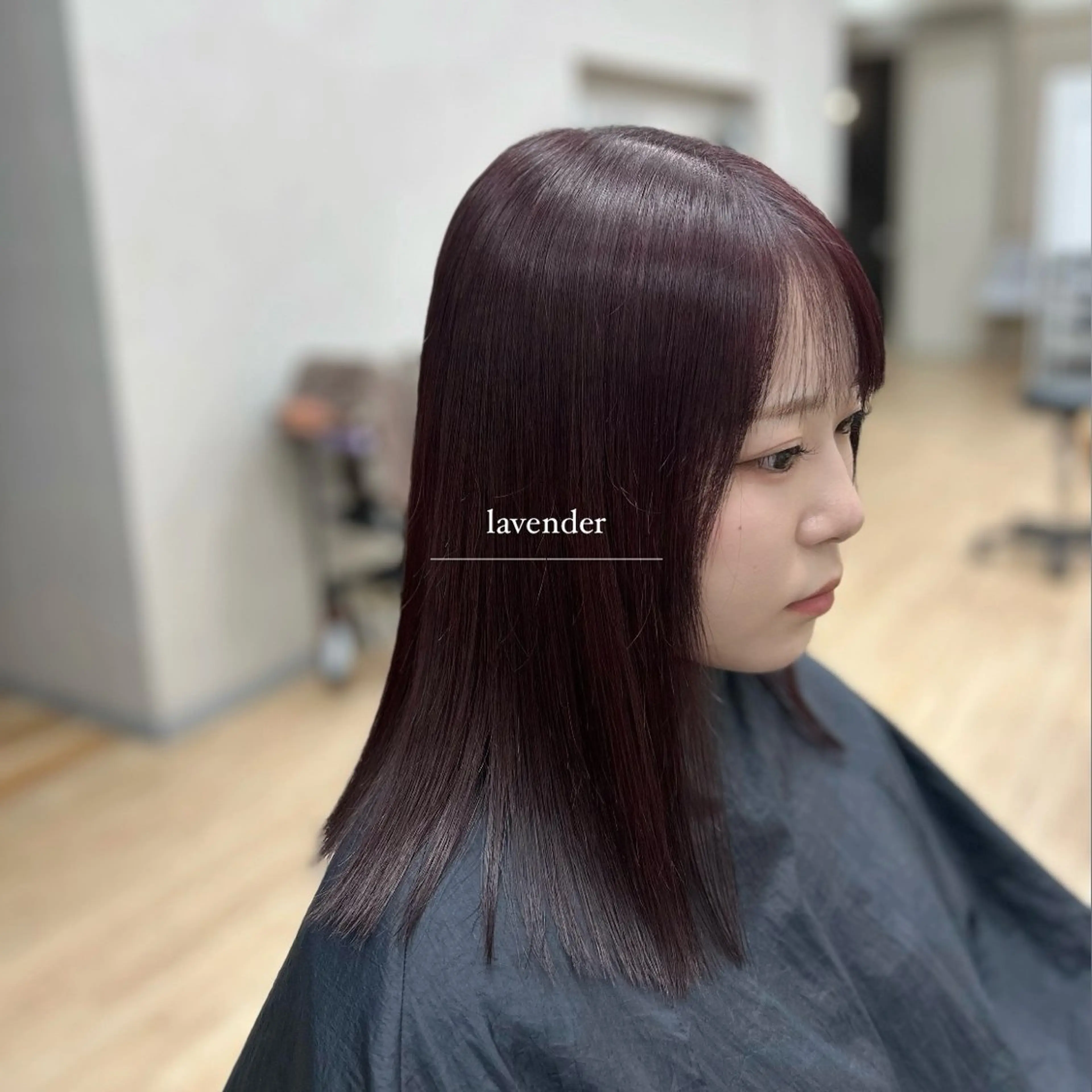 ミディアム カラー ヘアカラー LIAN Hair&Beauty所属・小林 円香のヘアスタイル