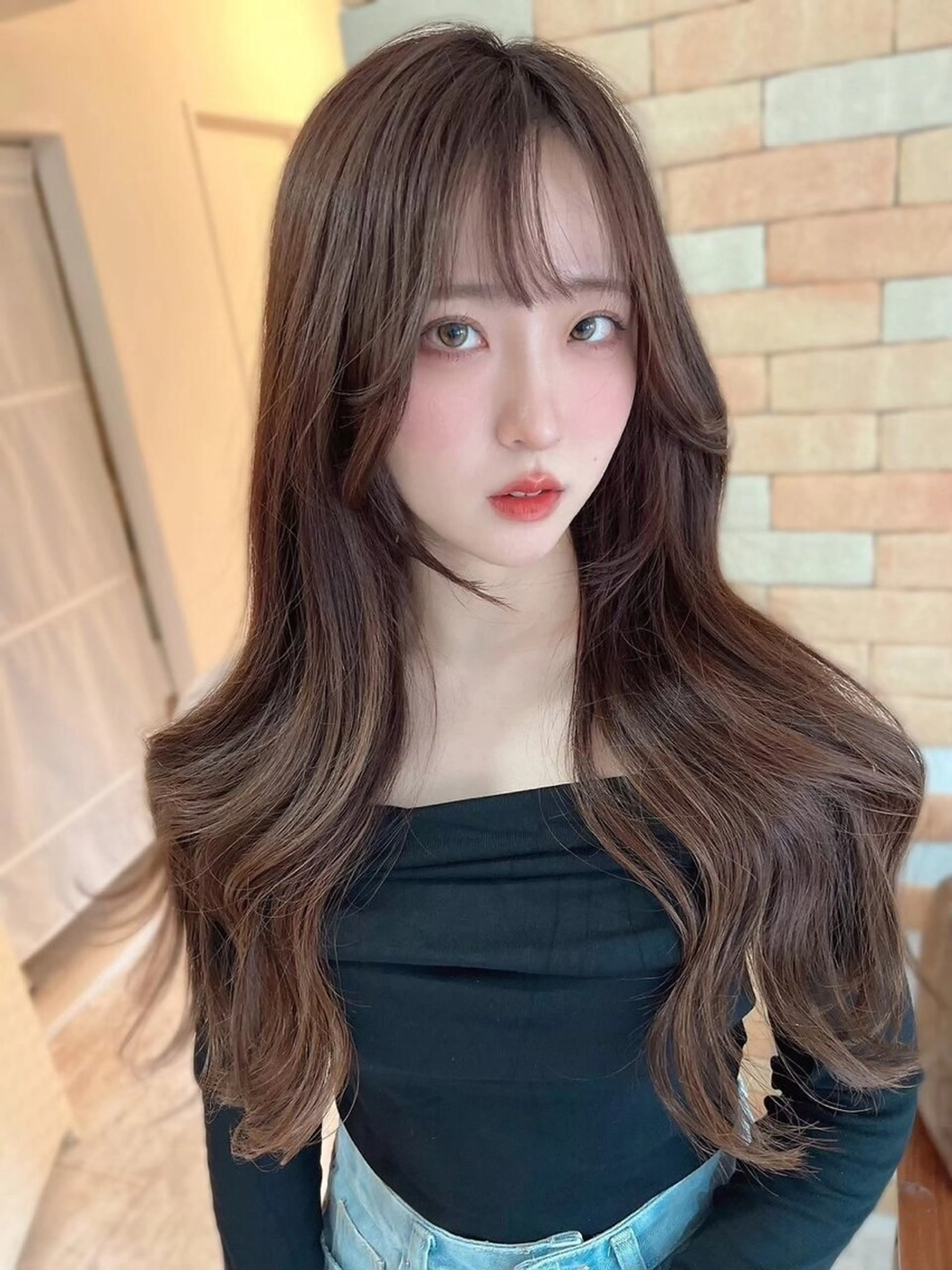 ロング カラー ⭐️店長⭐️ 小淵陸玖のヘアスタイル
