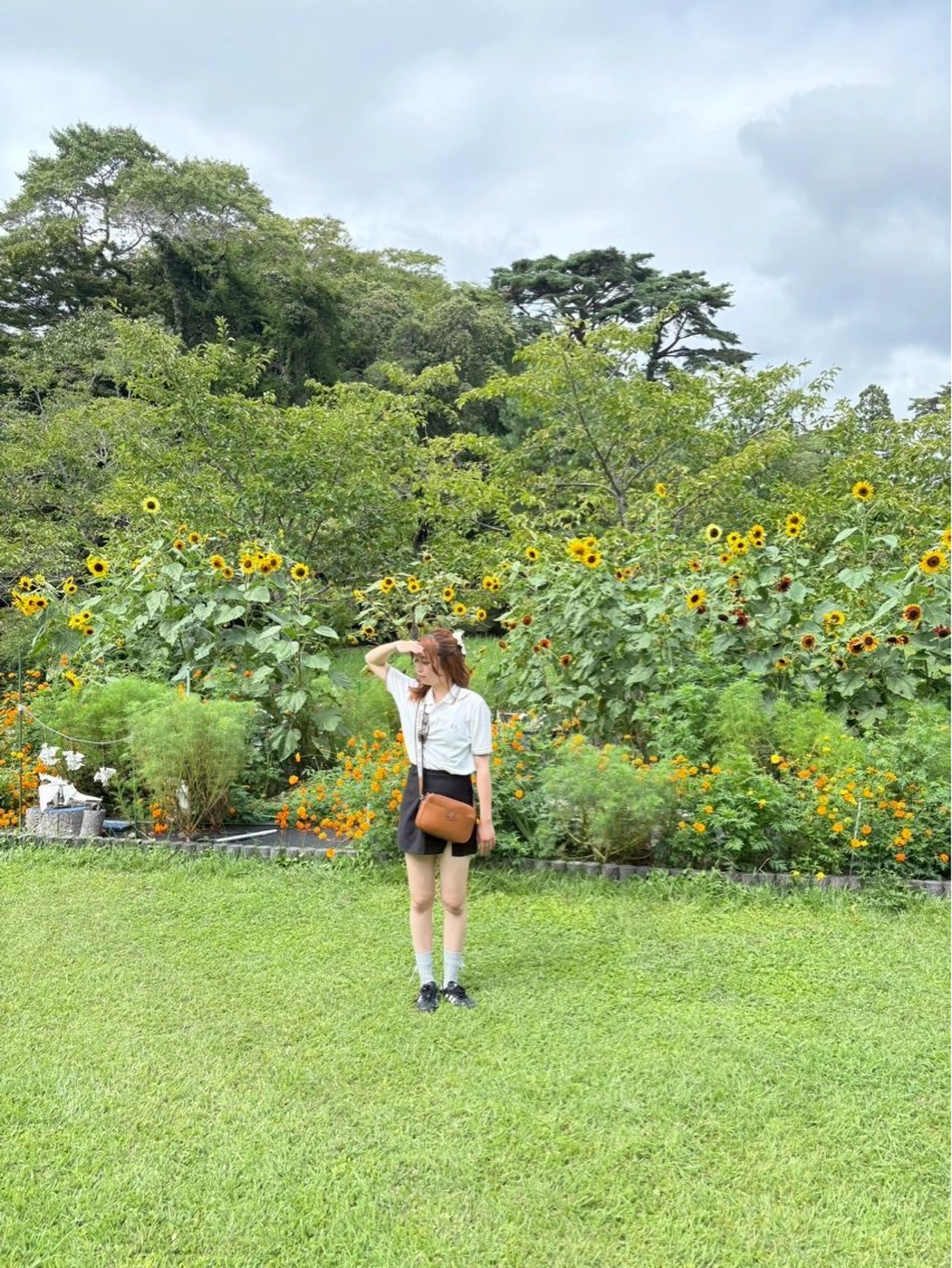 セミロング 阿部 史奈のヘアスタイル