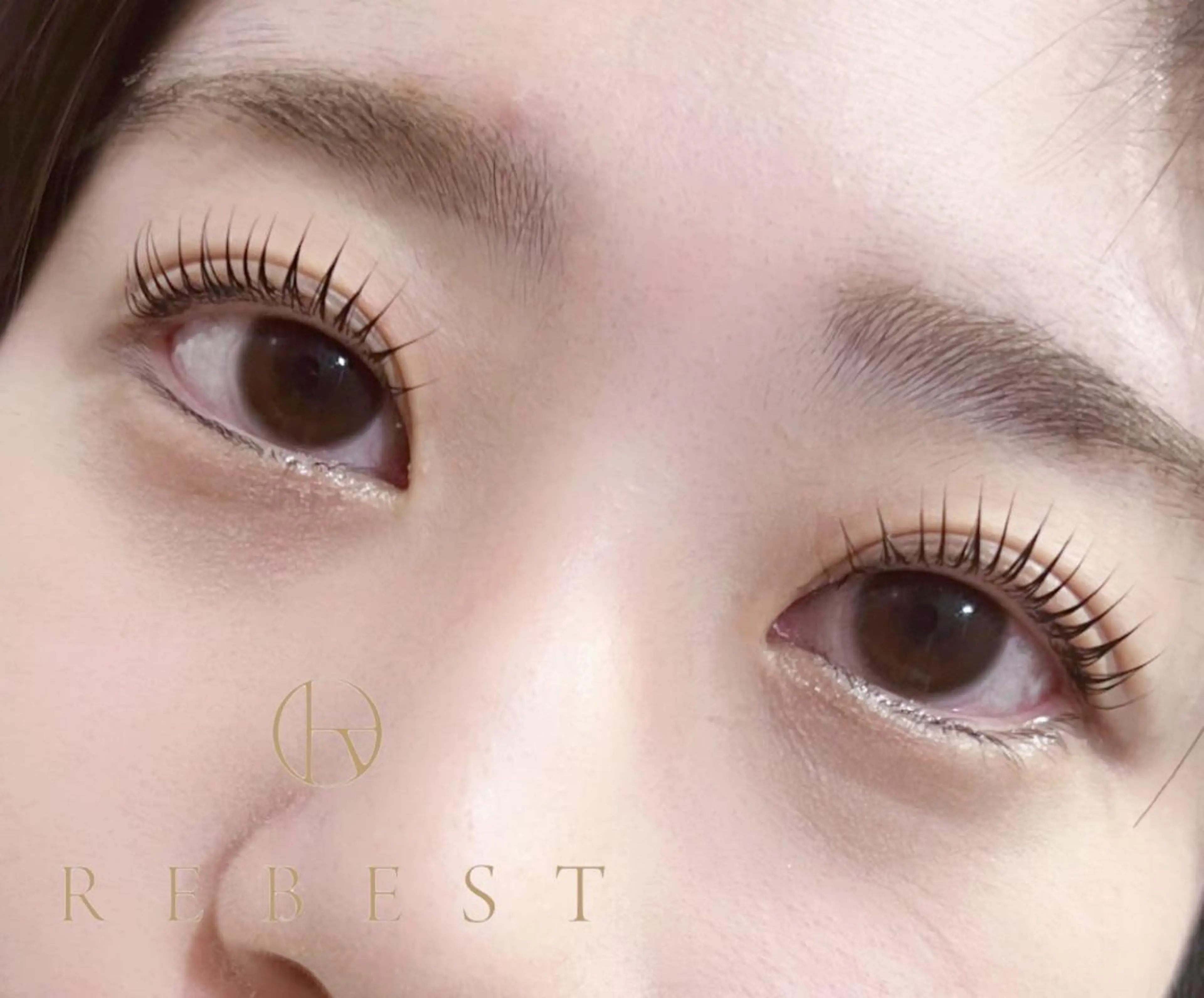 マツエク・マツパ パリジェンヌラッシュリフト マツパ 心斎橋REBEST HINATA🍒のマツエク・マツパデザイン