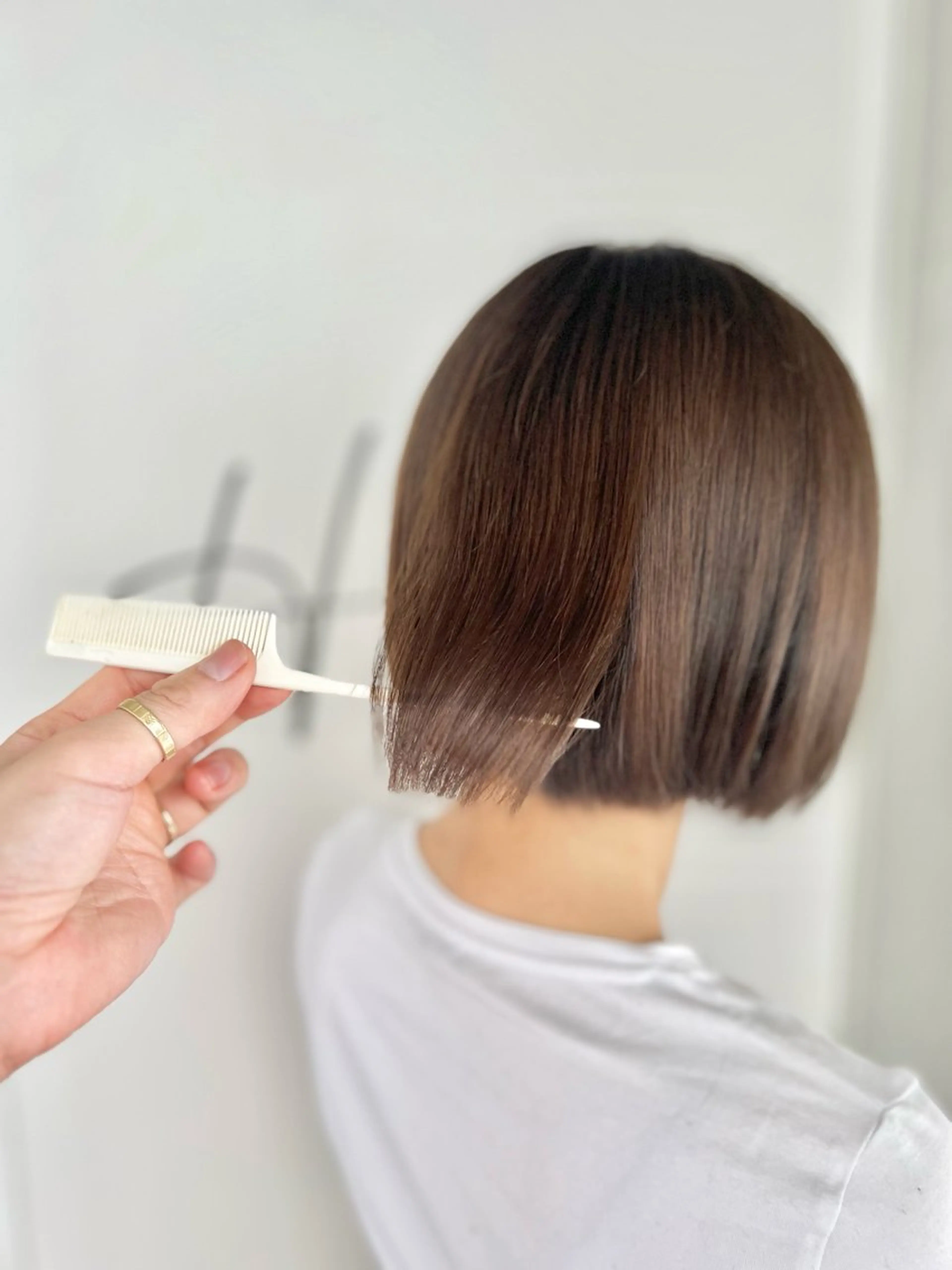 ショート カット ヘアカラー トリートメント 高野 恭佑のヘアスタイル