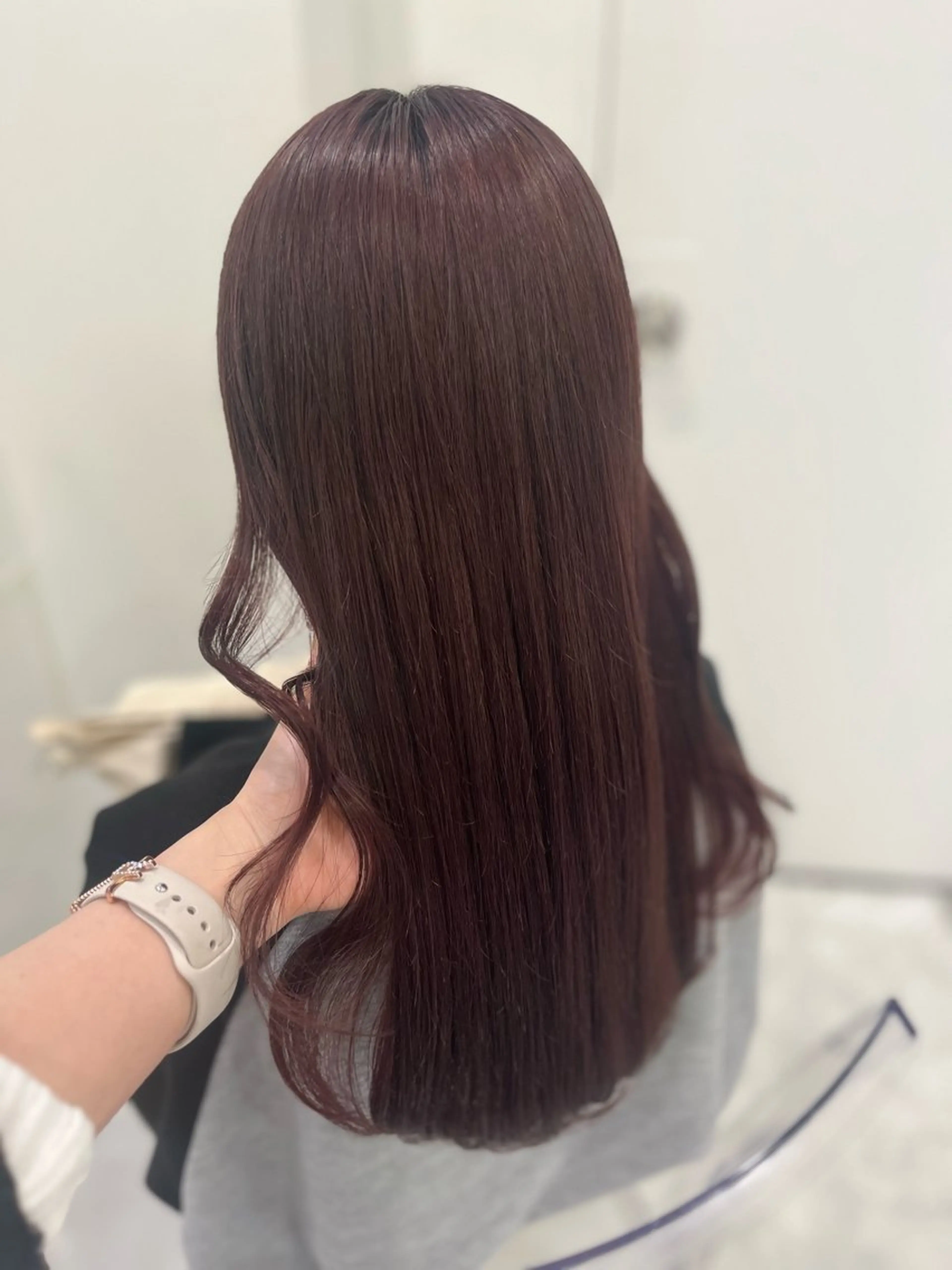 ロング カラー ヘアカラー ガーリー♡女の子っぽ ヘア♡ピンクカラー♡のヘアスタイル