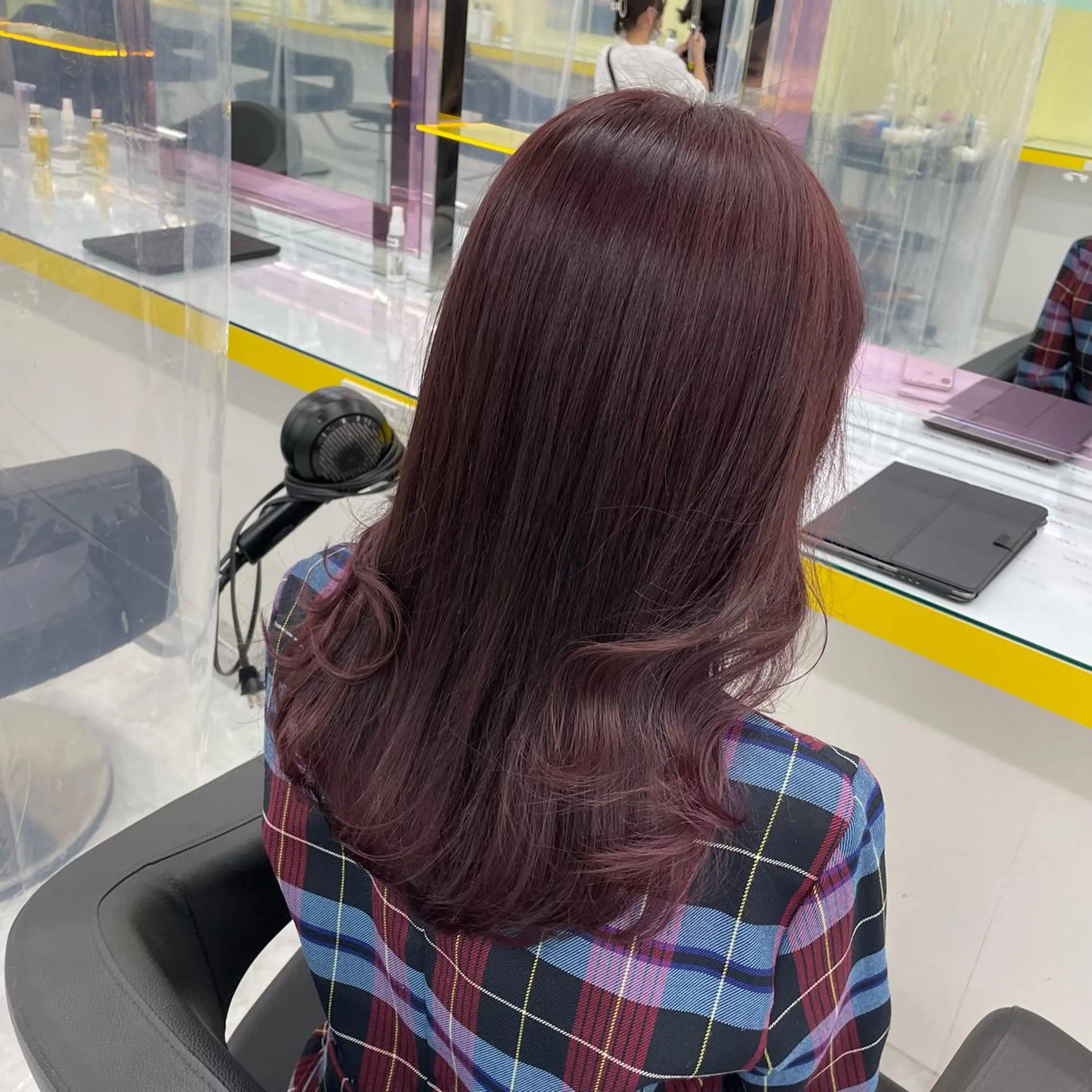 ミディアム カラー パーマ ヘアアレンジ メンズ ヘアカラー トリートメント ヘッドスパ ヘアセット 💜寒色特化 門脇誠弥💜のヘアスタイル