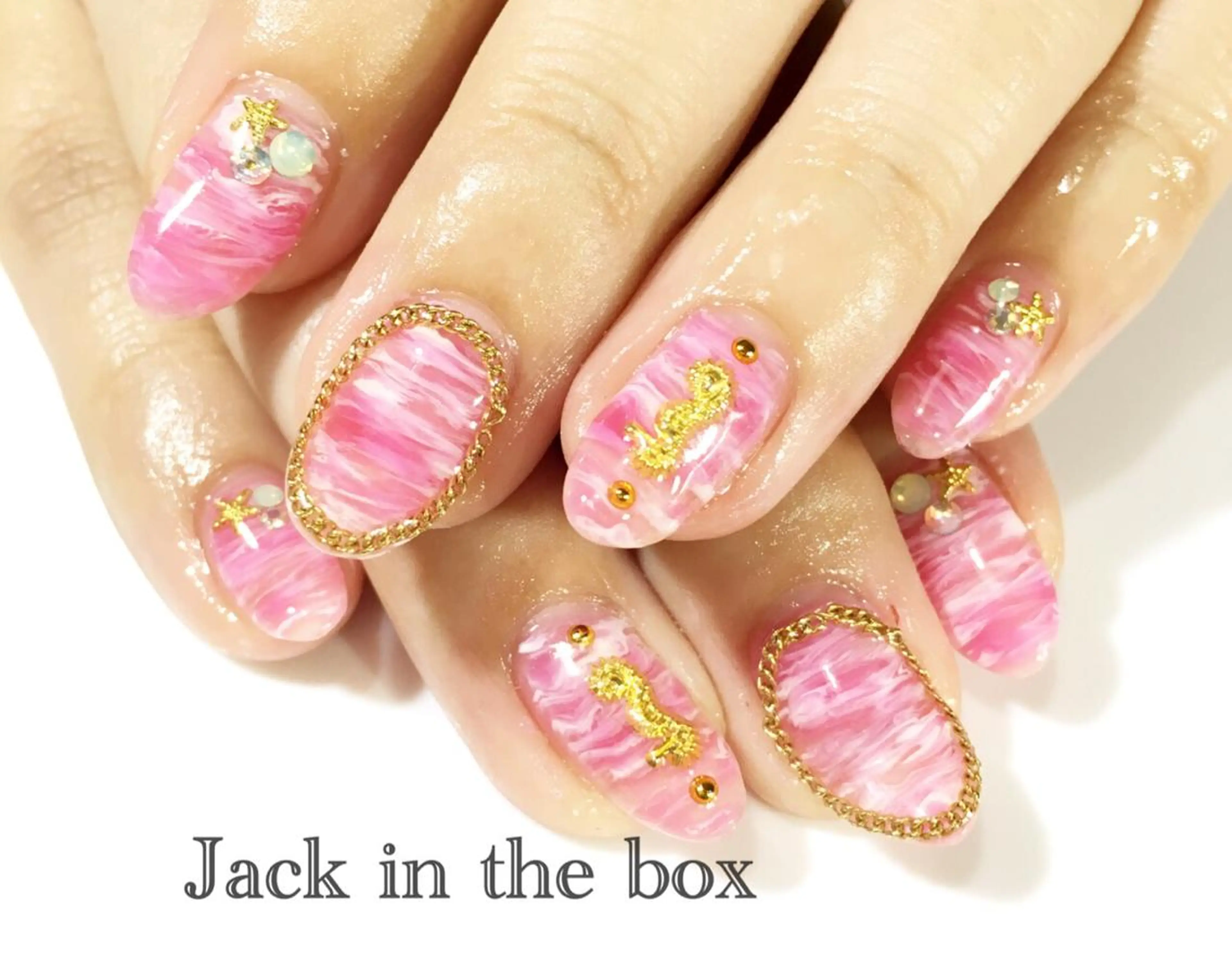 ネイル 大理石ネイル(マーブル) Nail salon Jack in the box所属・Jack in the boxのネイルデザイン