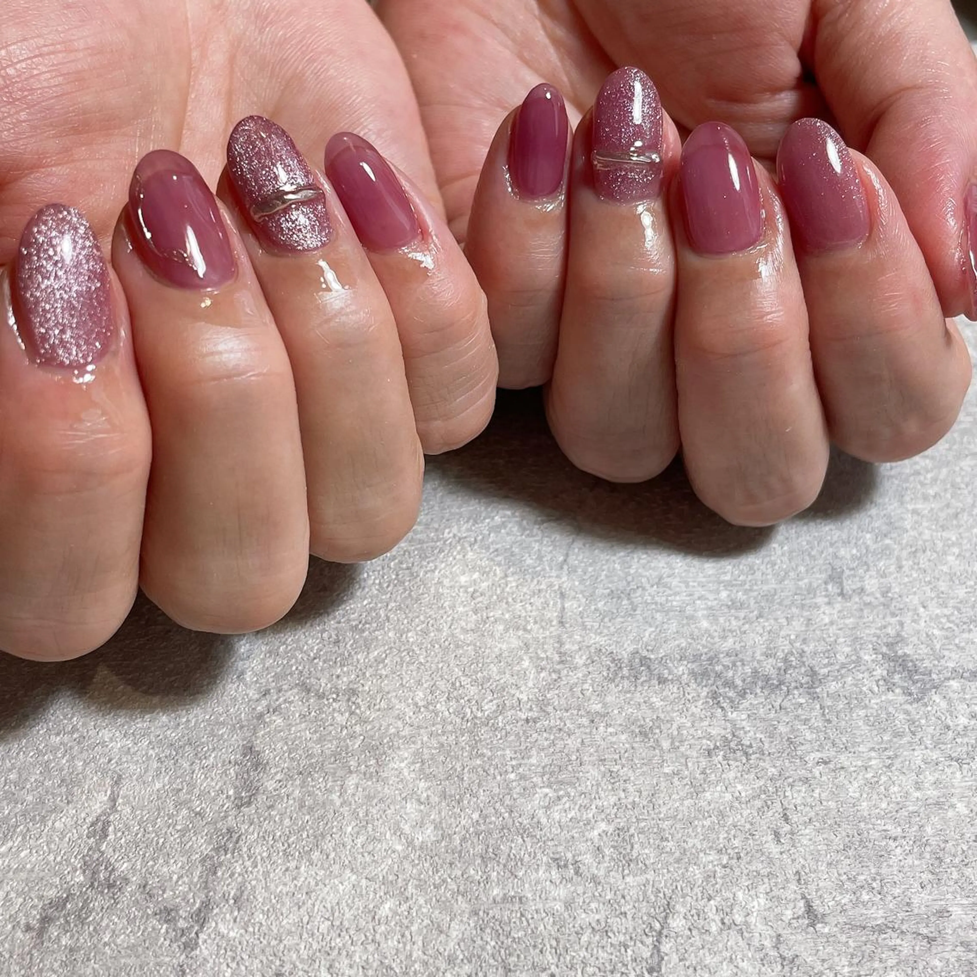 ネイル ハンドネイル nailroom roséeのネイルデザイン