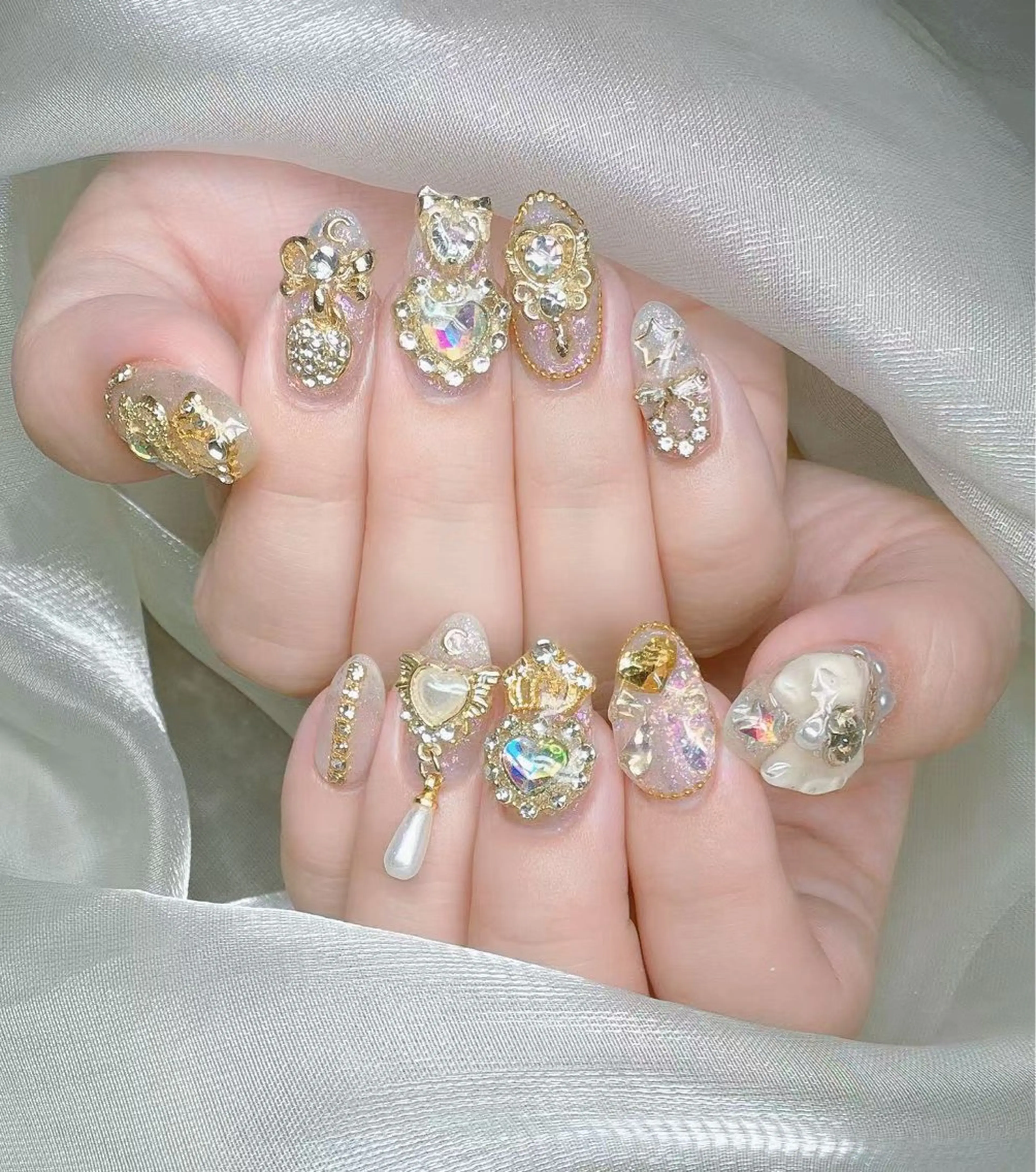 ネイル ハンドネイル 日暮里💝m1♡ルル ネイルのネイルデザイン