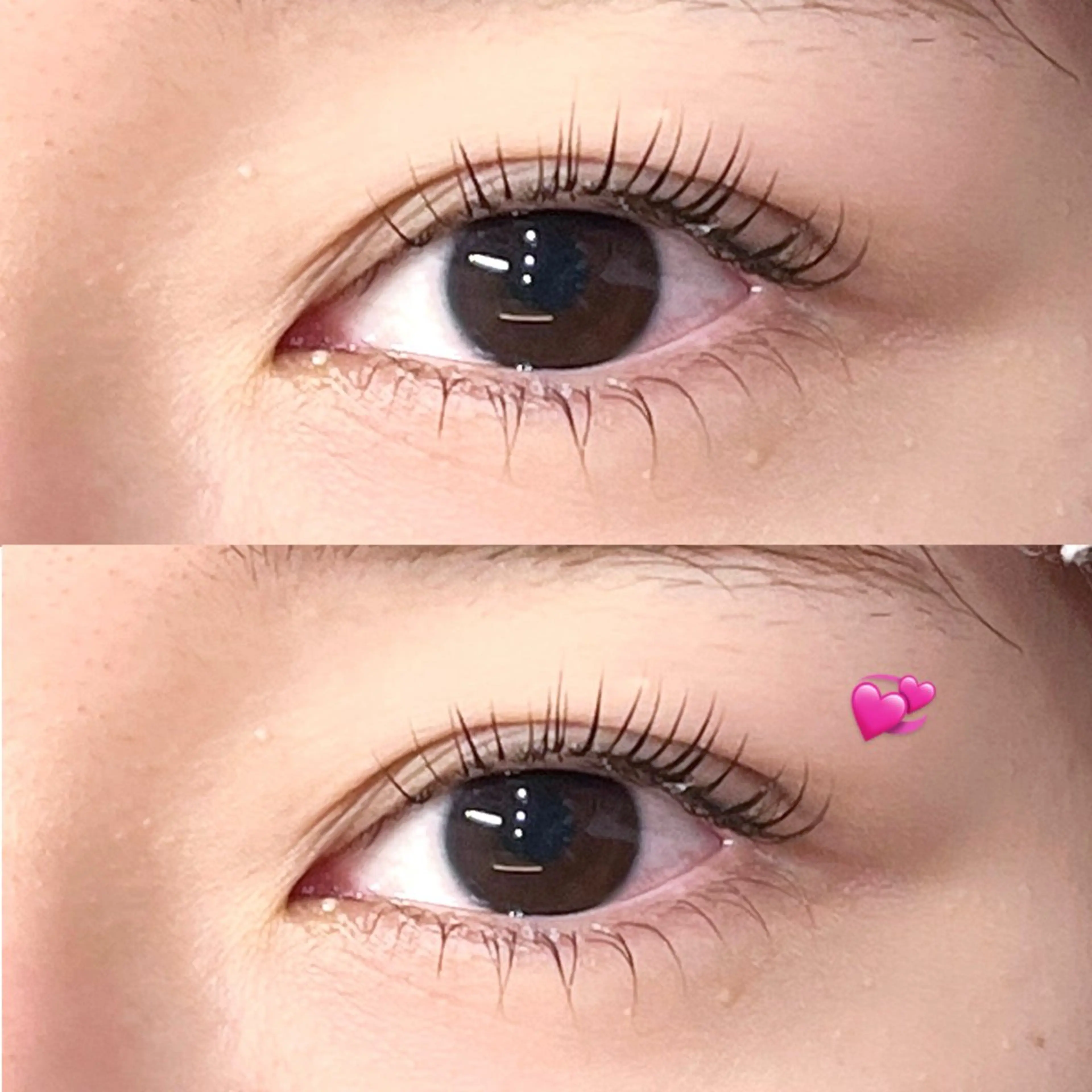 《補足説明必須》🎀上下まつ毛パーマ🎀コーティング付き/マツエクオフ不可の写真