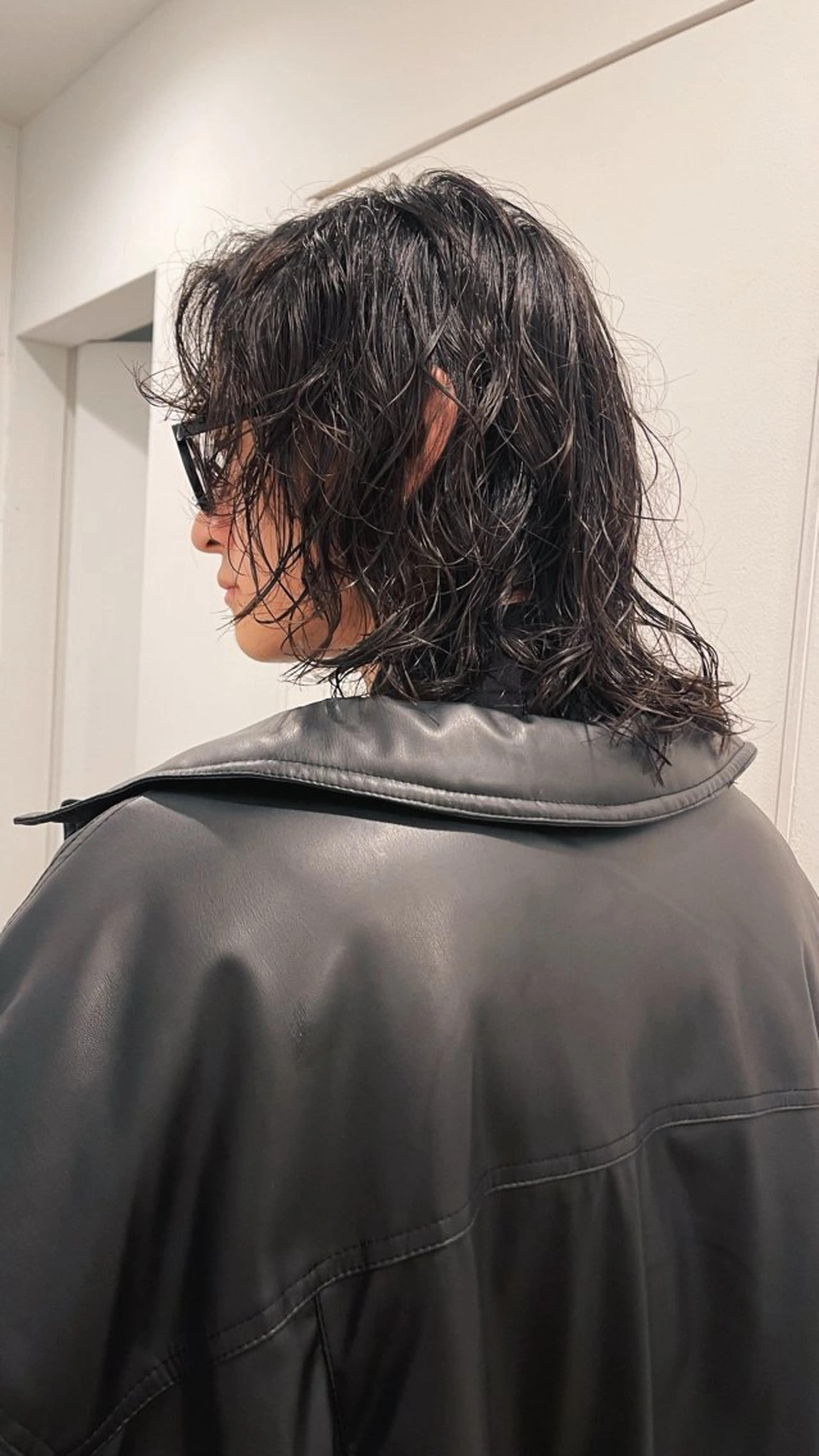ミディアム パーマ メンズ ミディアムパーマ メンズパーマ 韓国ヘア/レイヤー Yan✂︎のヘアスタイル