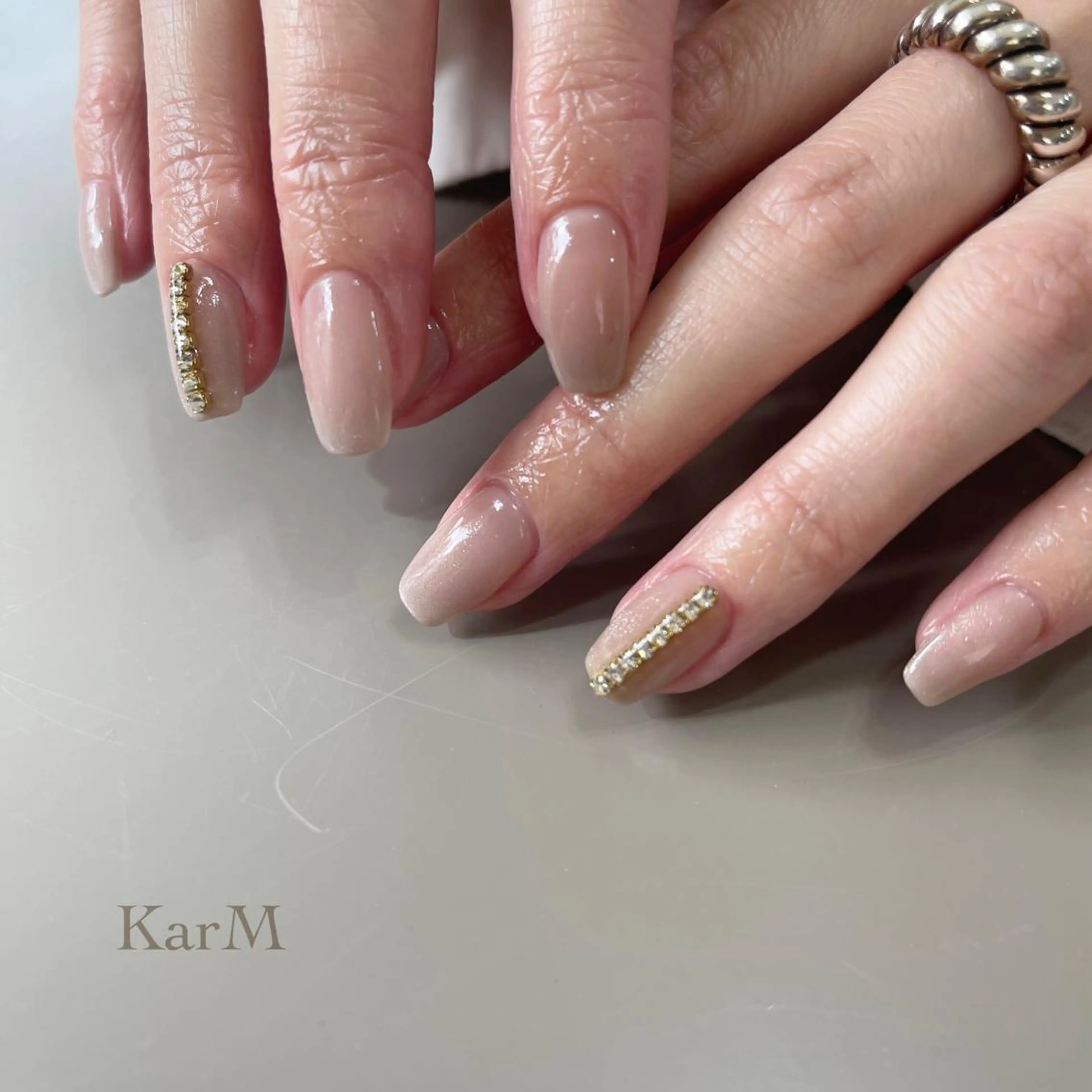 ネイル アートネイル オーロラネイル チークネイル フットネイル フレンチネイル ハンドネイル ogino karinのネイルデザイン