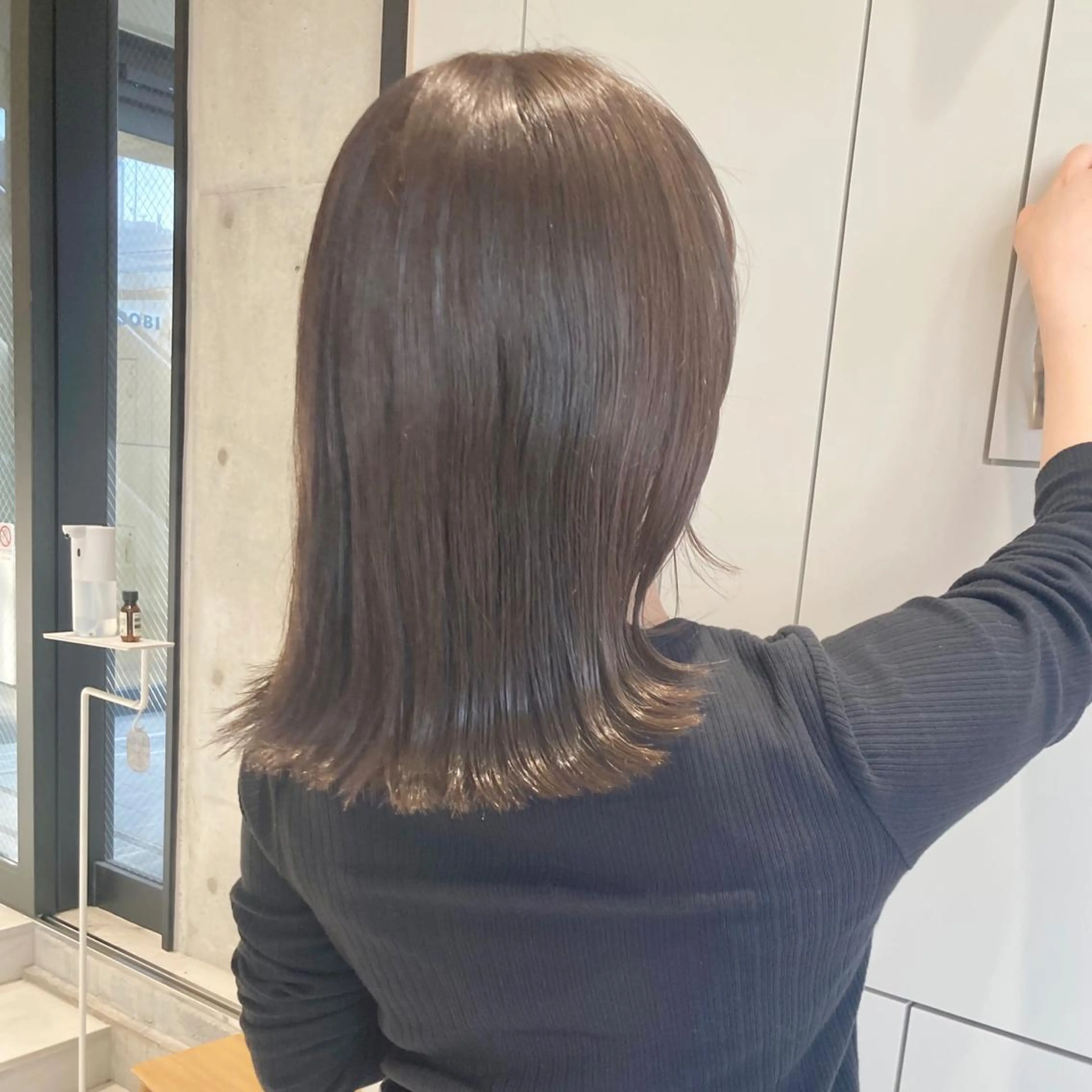 ミディアム カラー オリーブカラー 髪質改善 トリートメント TONE所属・MURANAKA RYOのヘアスタイル