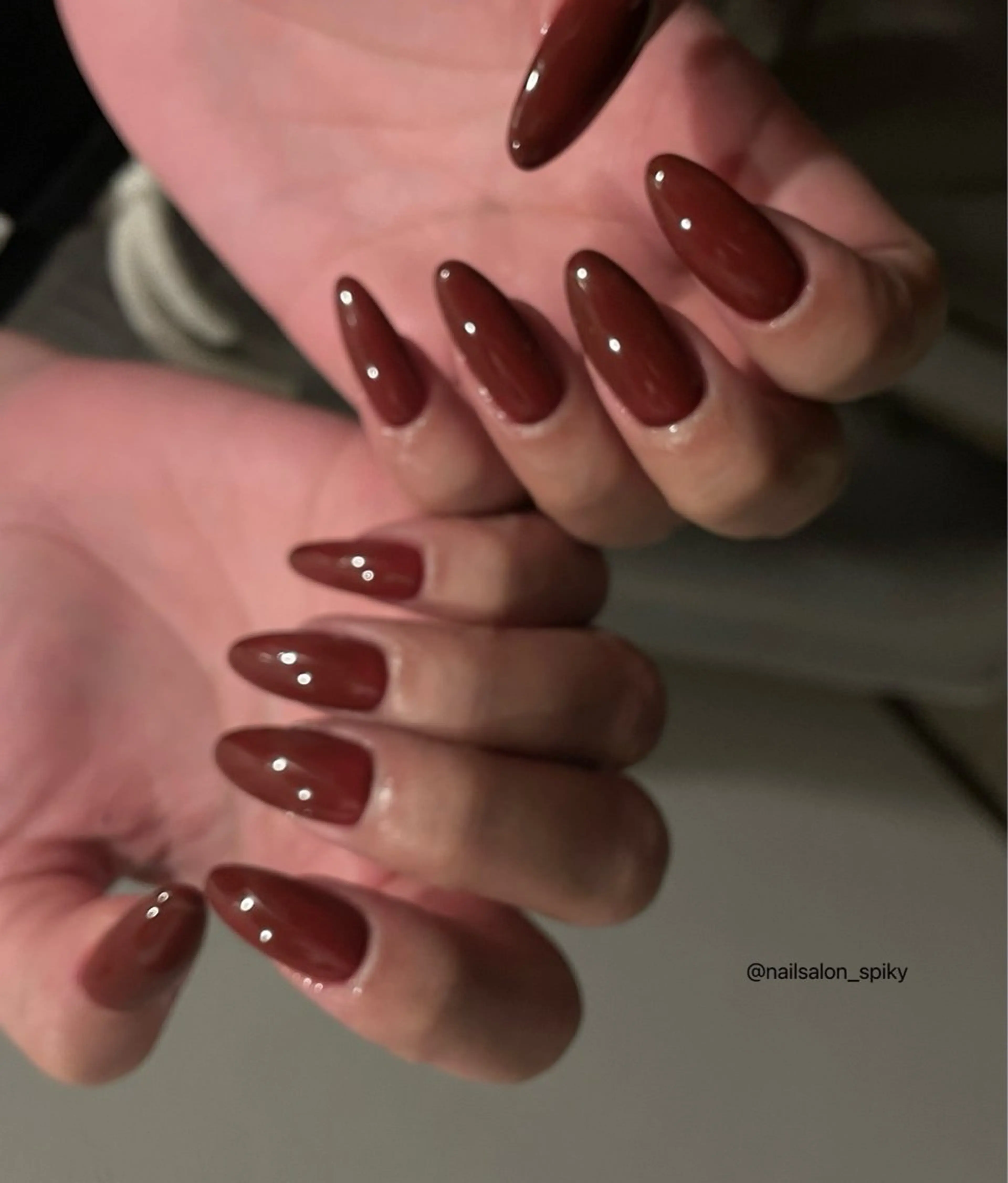 ネイル ハンドネイル Spiky とうげ ふうかのネイルデザイン