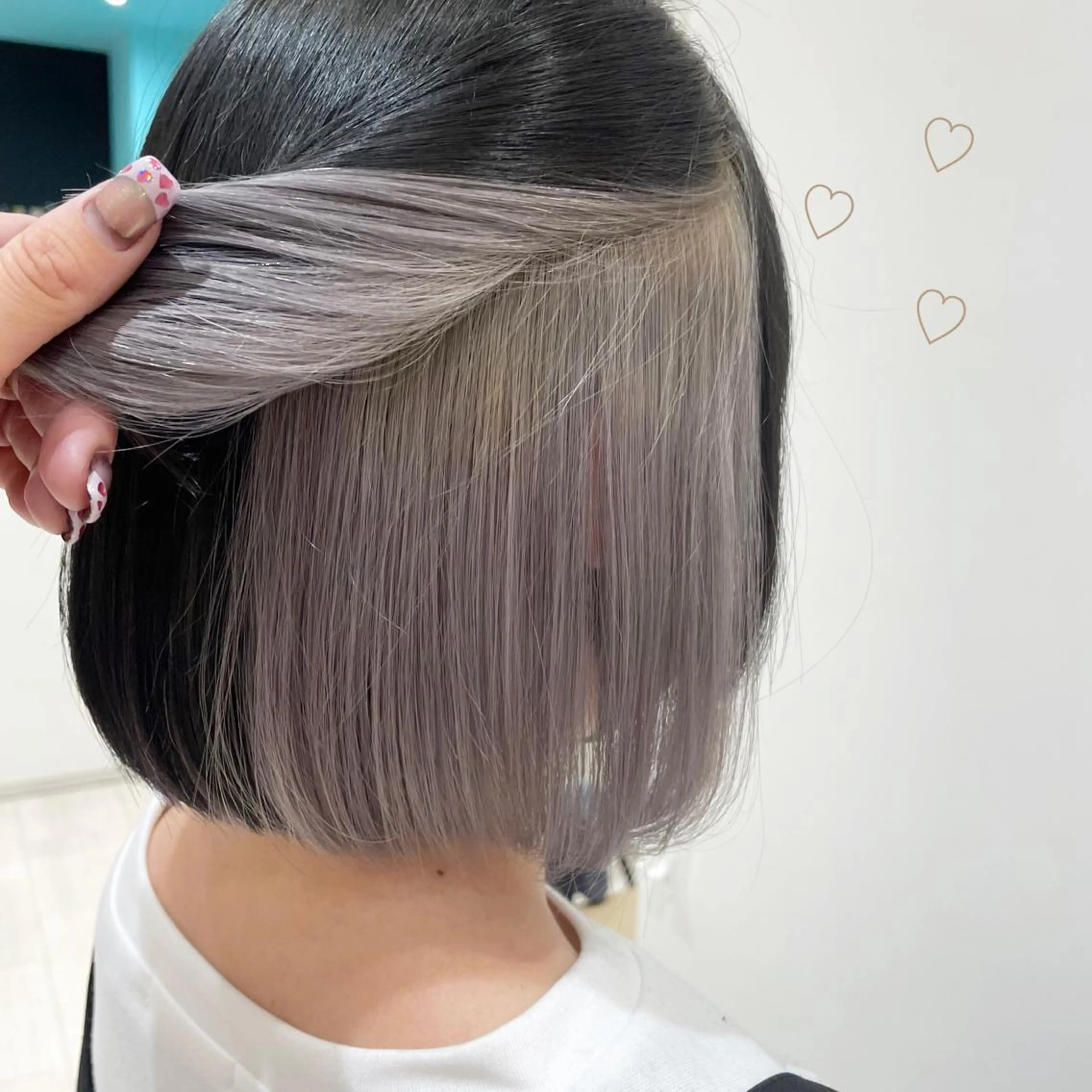 ショート カラー シルバー EMANON新宿東口所属・新宿駅近♡ ♡個室♡三都季🌜のヘアスタイル