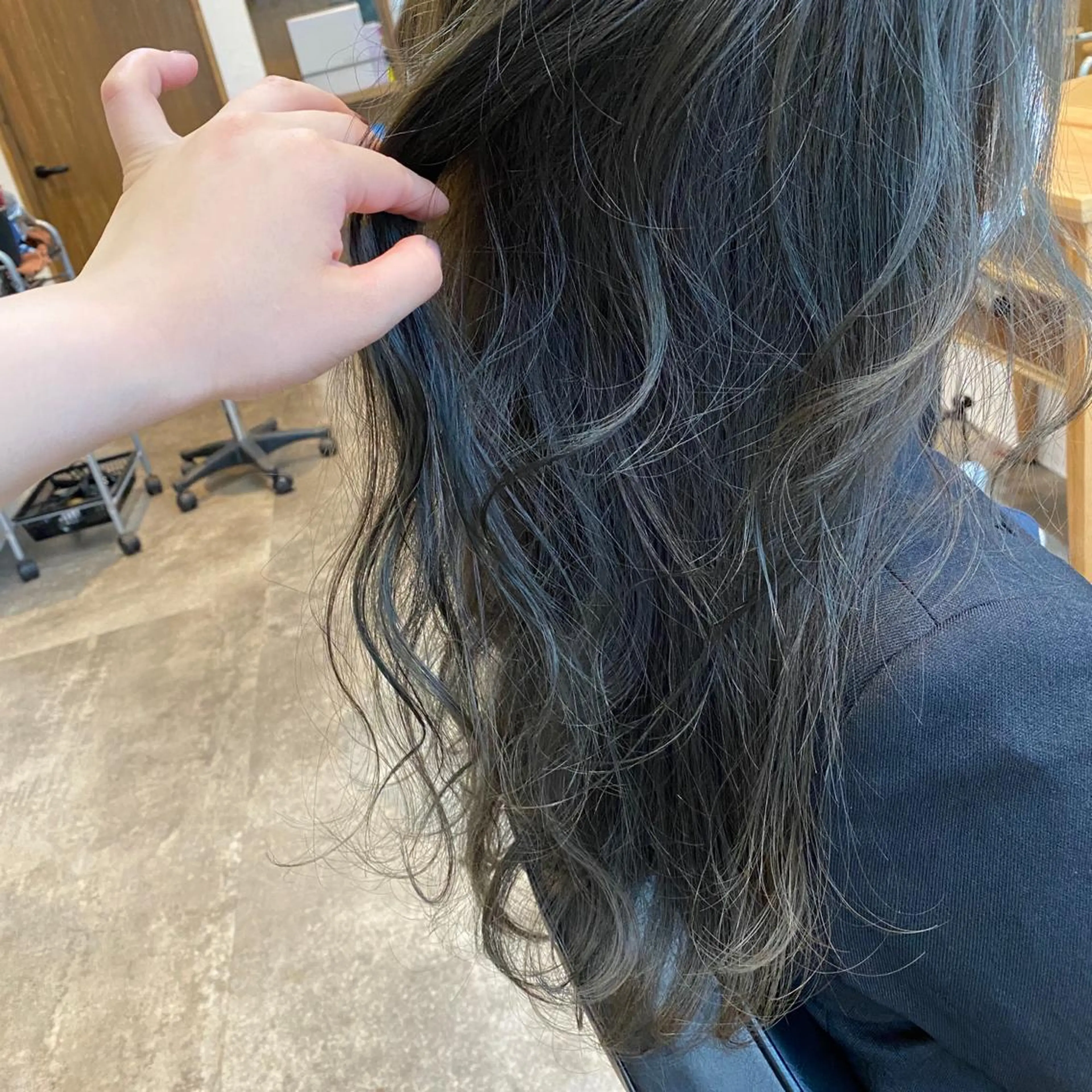 ロング カット ヘアカラー Lafith hair lit所属・今井 悠菜のヘアスタイル