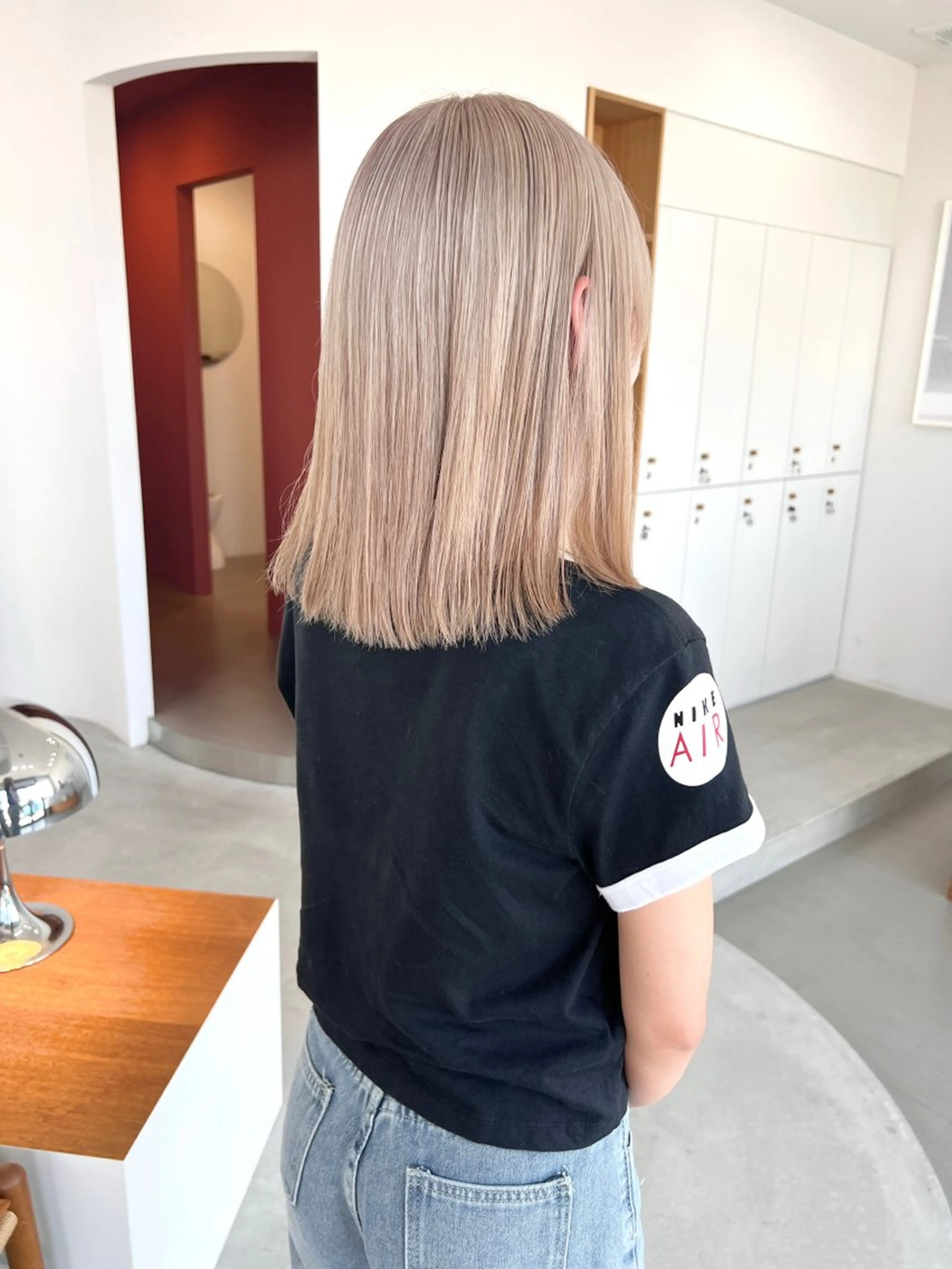 ミディアム カラー 似合わせカット/デザ インカラー/伊藤吏紀のヘアスタイル