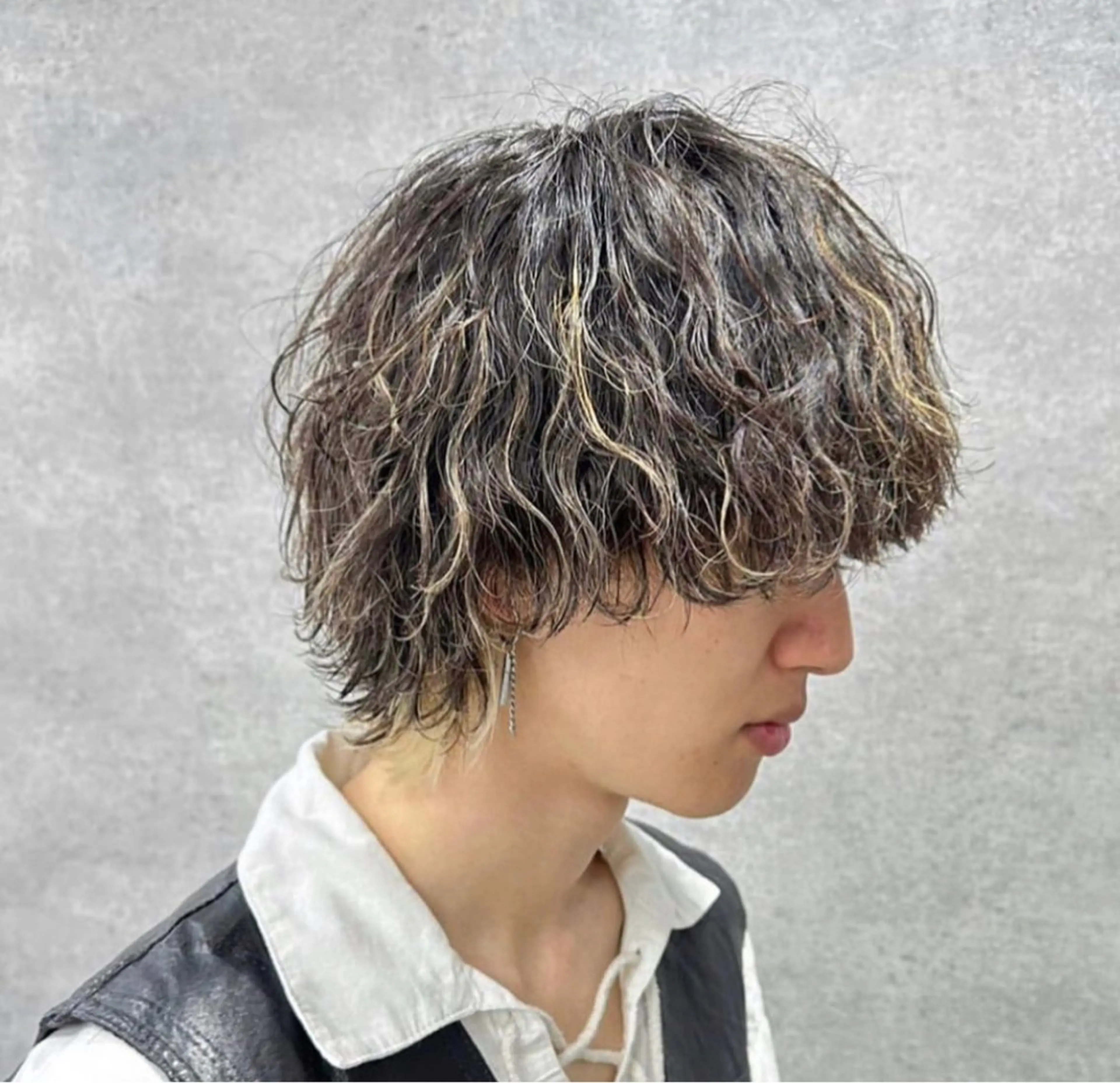 パーマ メンズ カット パーマ 🌟あゆ🌟 女子ウケスタイルのヘアスタイル