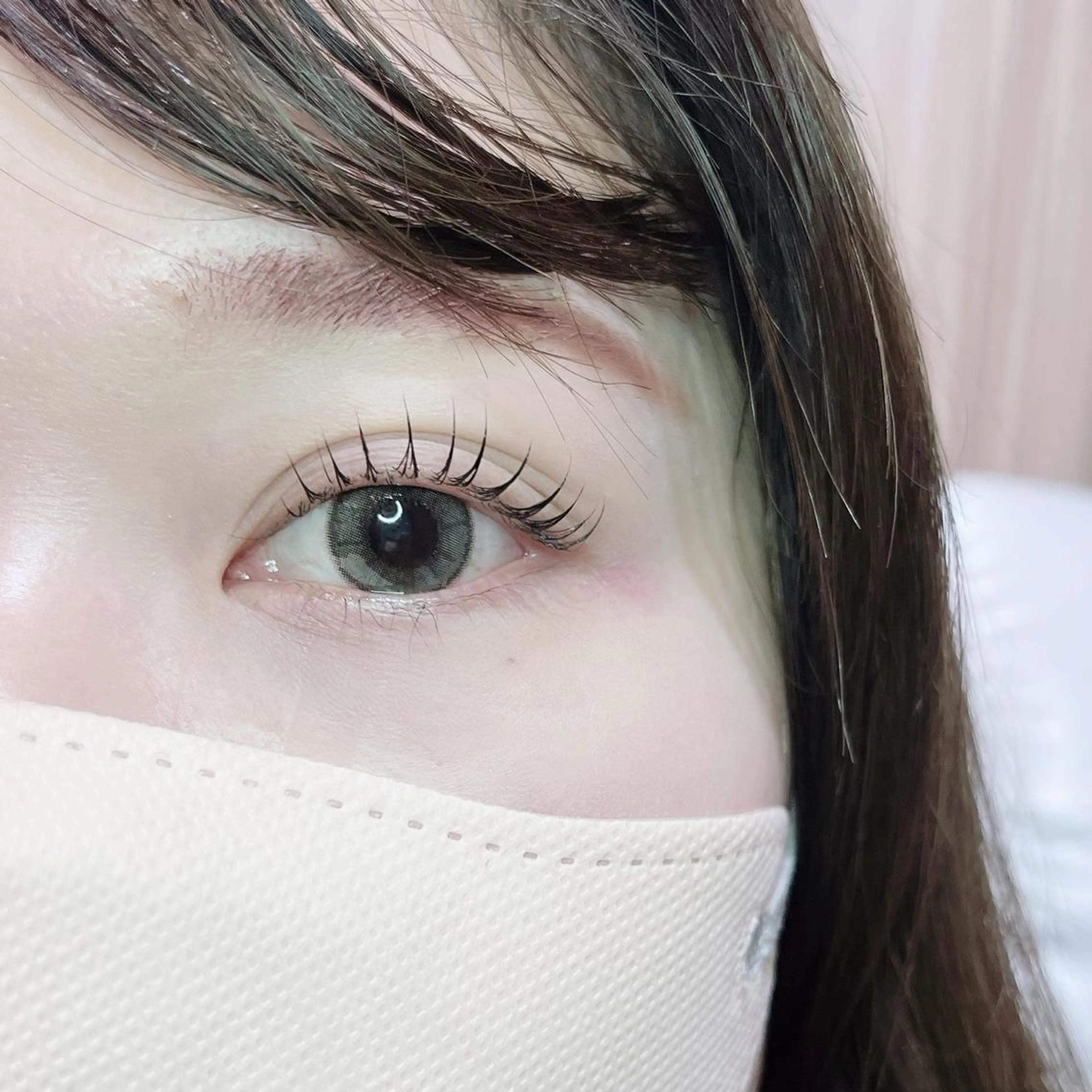 マツエク・マツパ 束感まつ毛 韓国風マツエク パリジェンヌラッシュリフト まつげパーマ マツパ eyelist 🌼 Mahoのマツエク・マツパデザイン