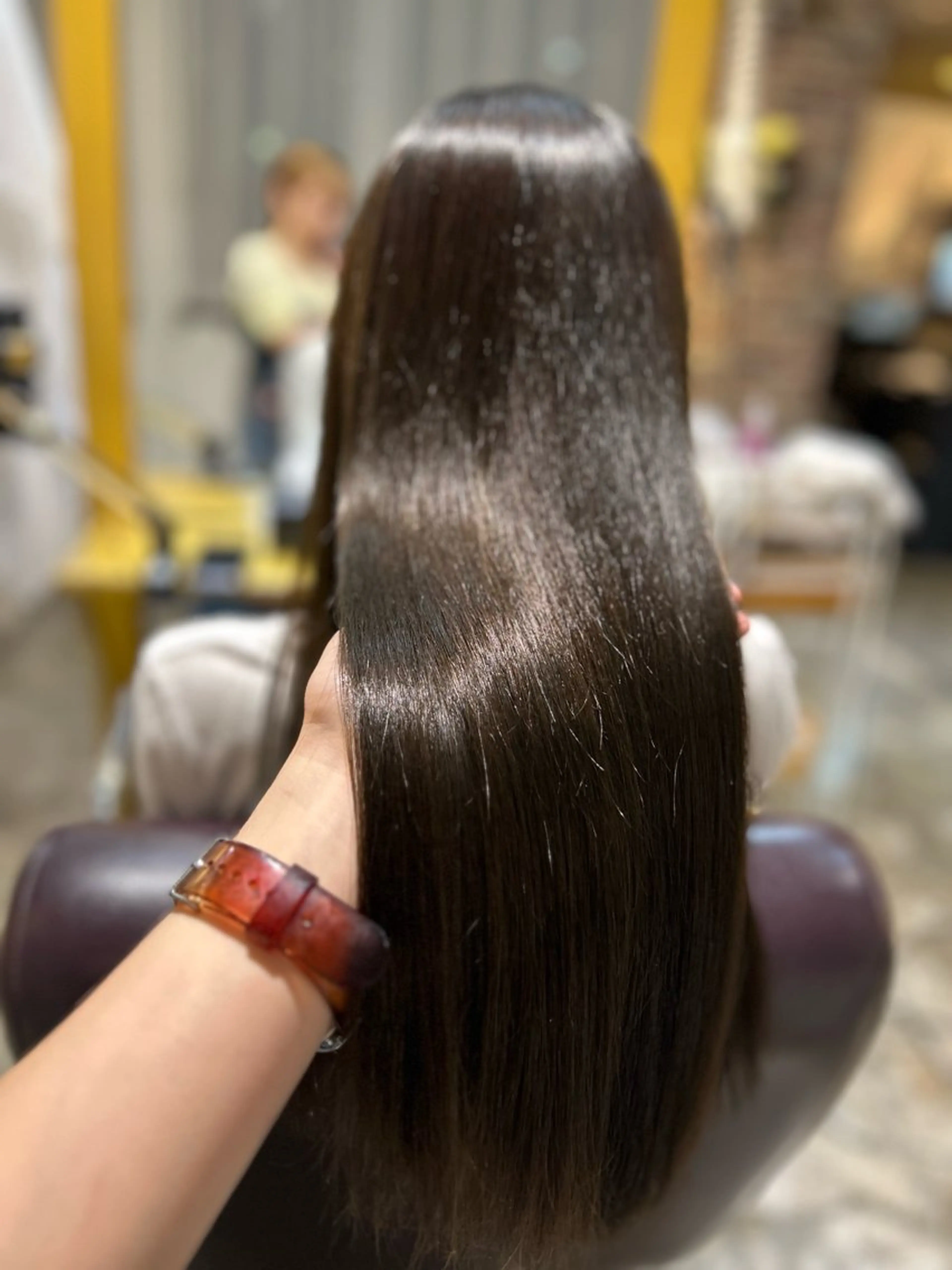 ロング カット 縮毛矯正 縮毛矯正／髪質改善 🌼mizukiのヘアスタイル