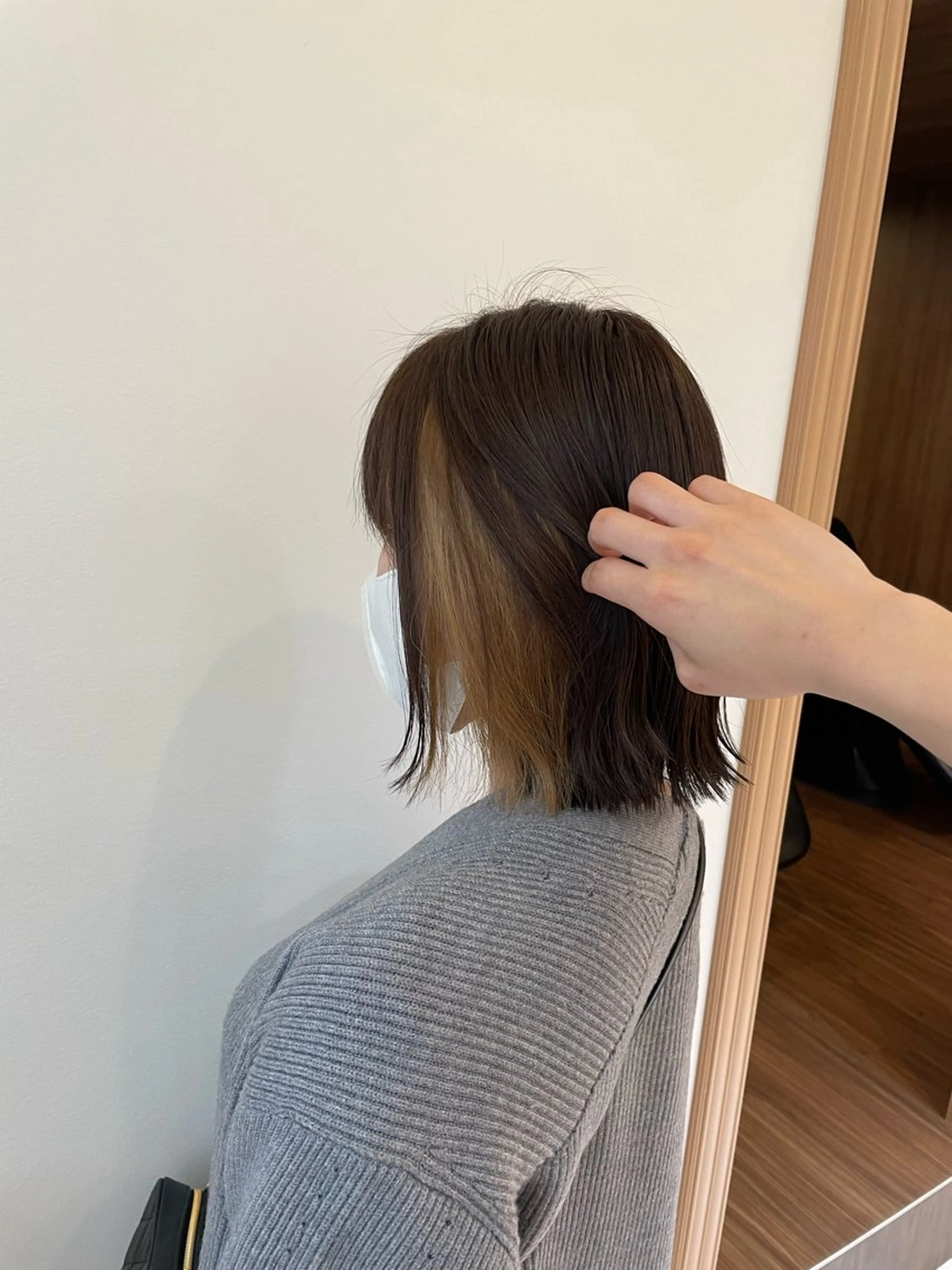 ミディアム カラー Osoko Hiyoriのヘアスタイル