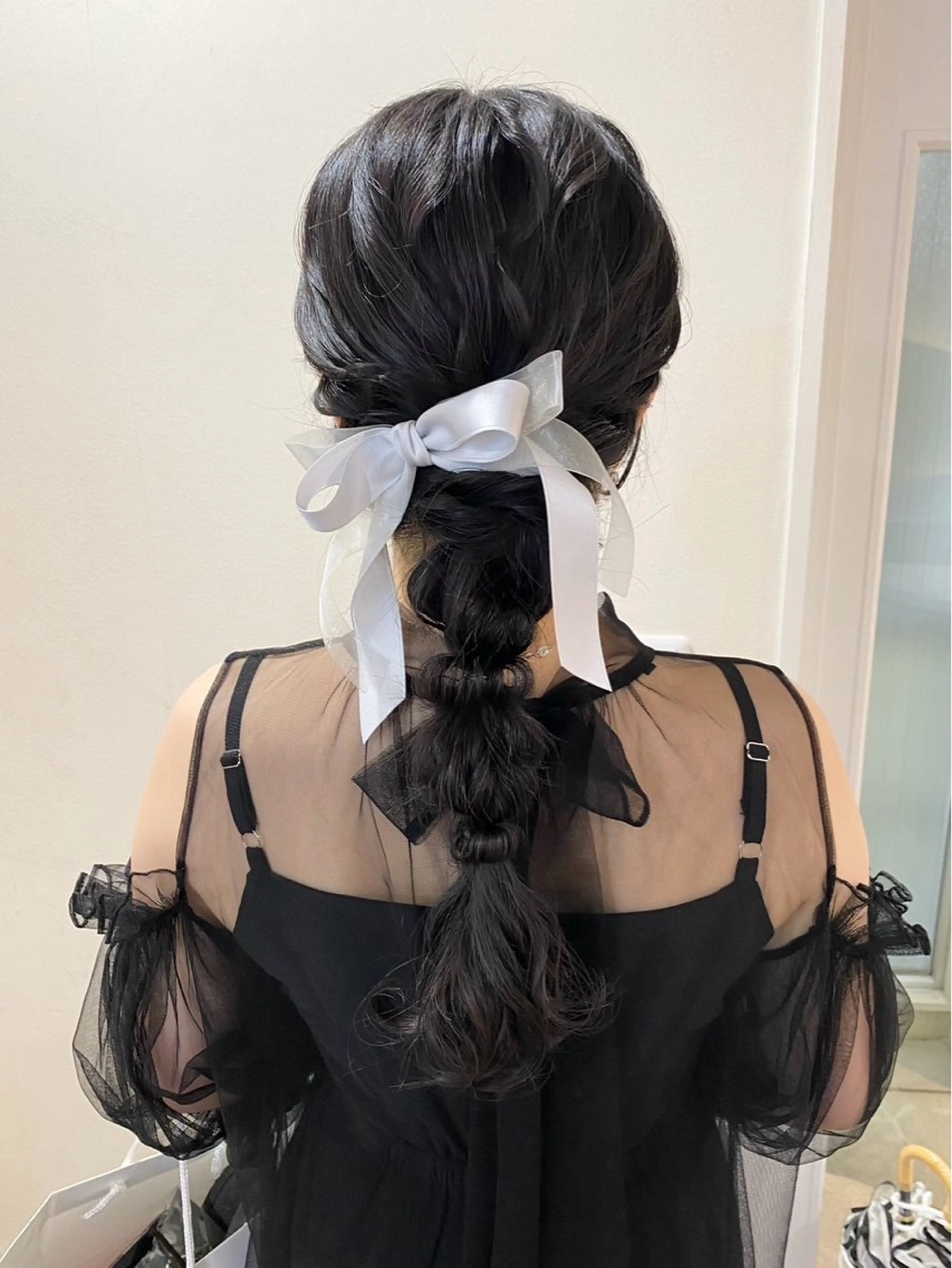 🫧先着3名限定🫧　ヘアセット『編み下ろし』の写真
