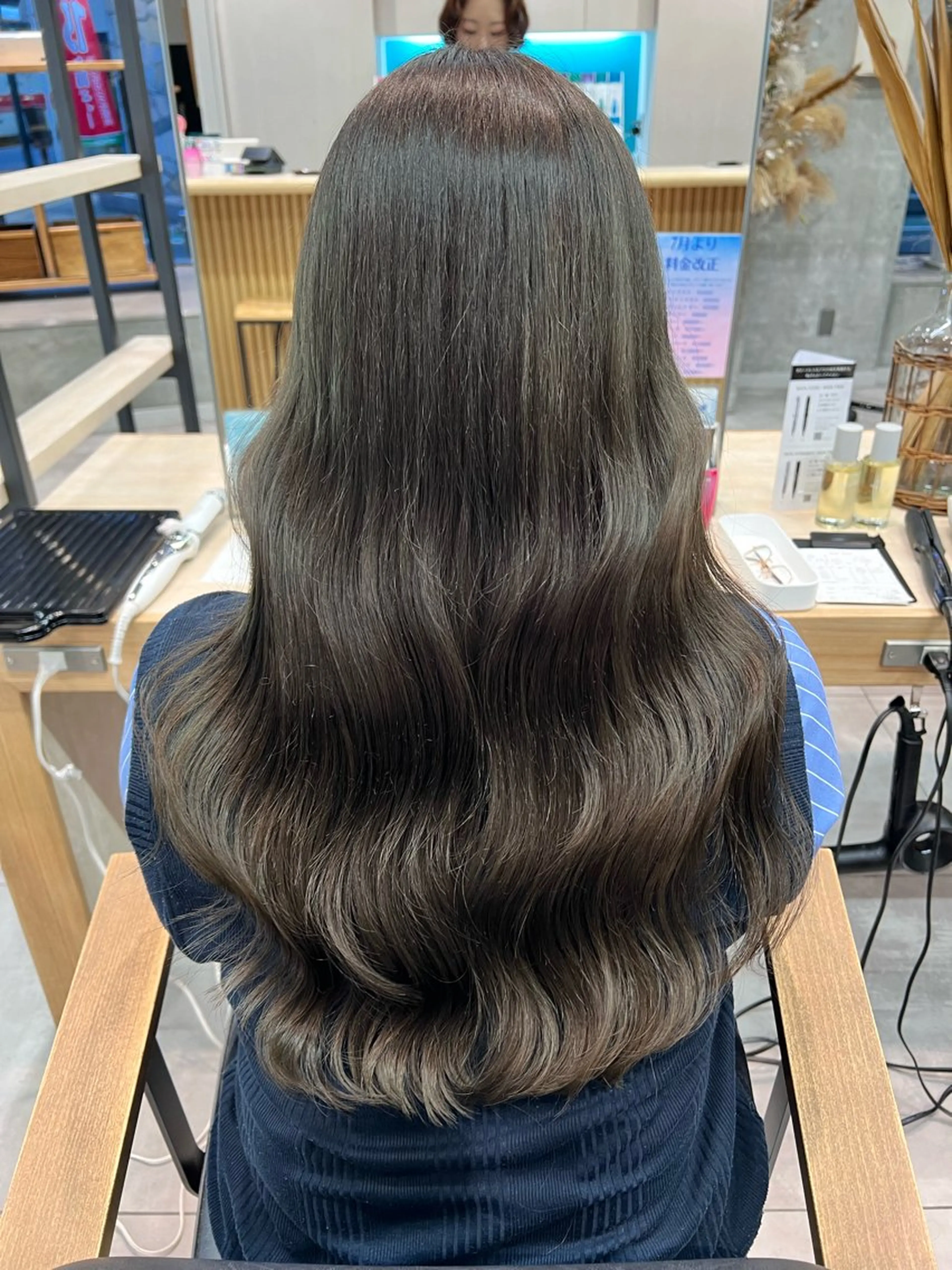 ロング カラー ヘアカラー トリートメント 🌞レイヤー×カラー 前川那津美🌞のヘアスタイル