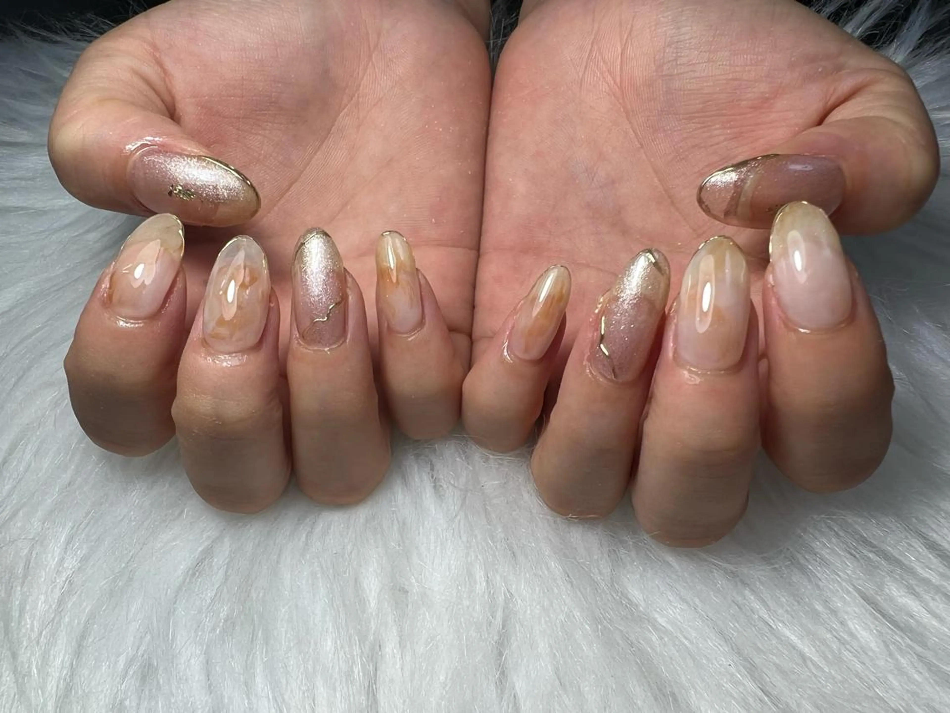 ネイル ハンドネイル Mana‪ ‪·͜· ❤︎‬のネイルデザイン