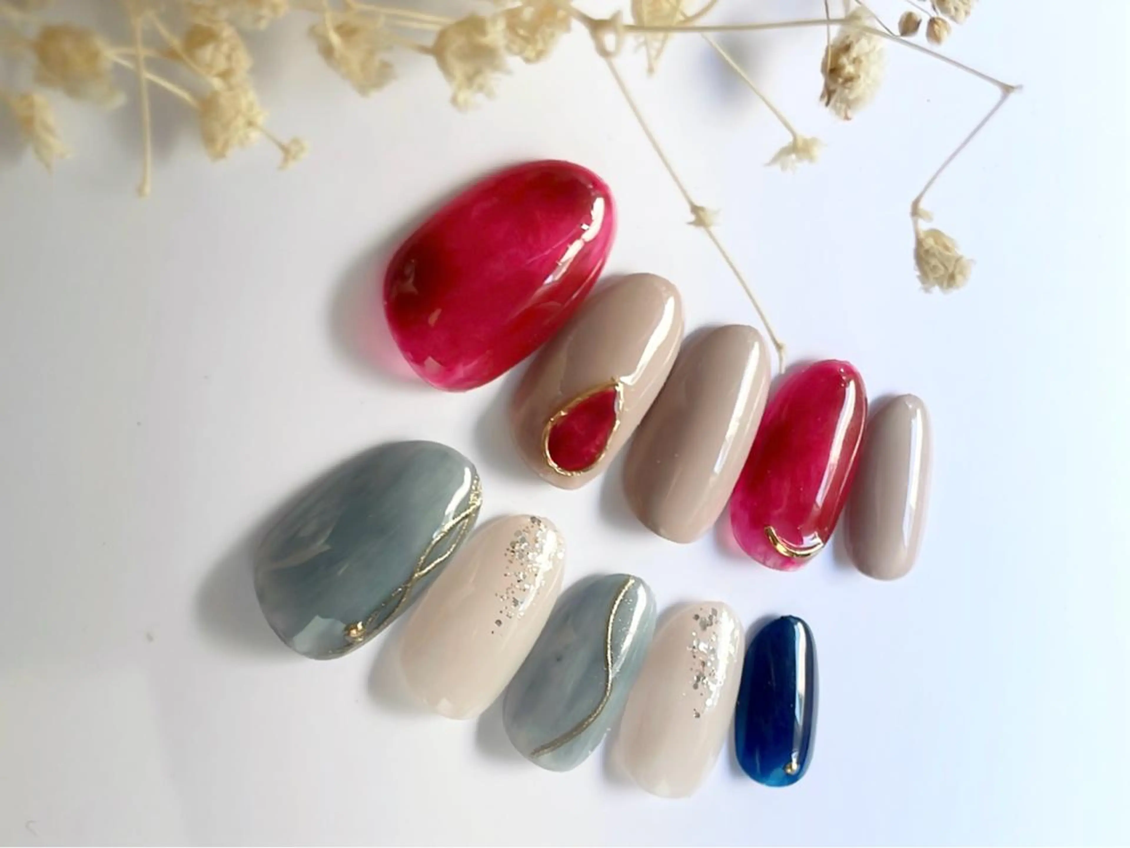 ネイル ハンドネイル ARKα Nishiのネイルデザイン