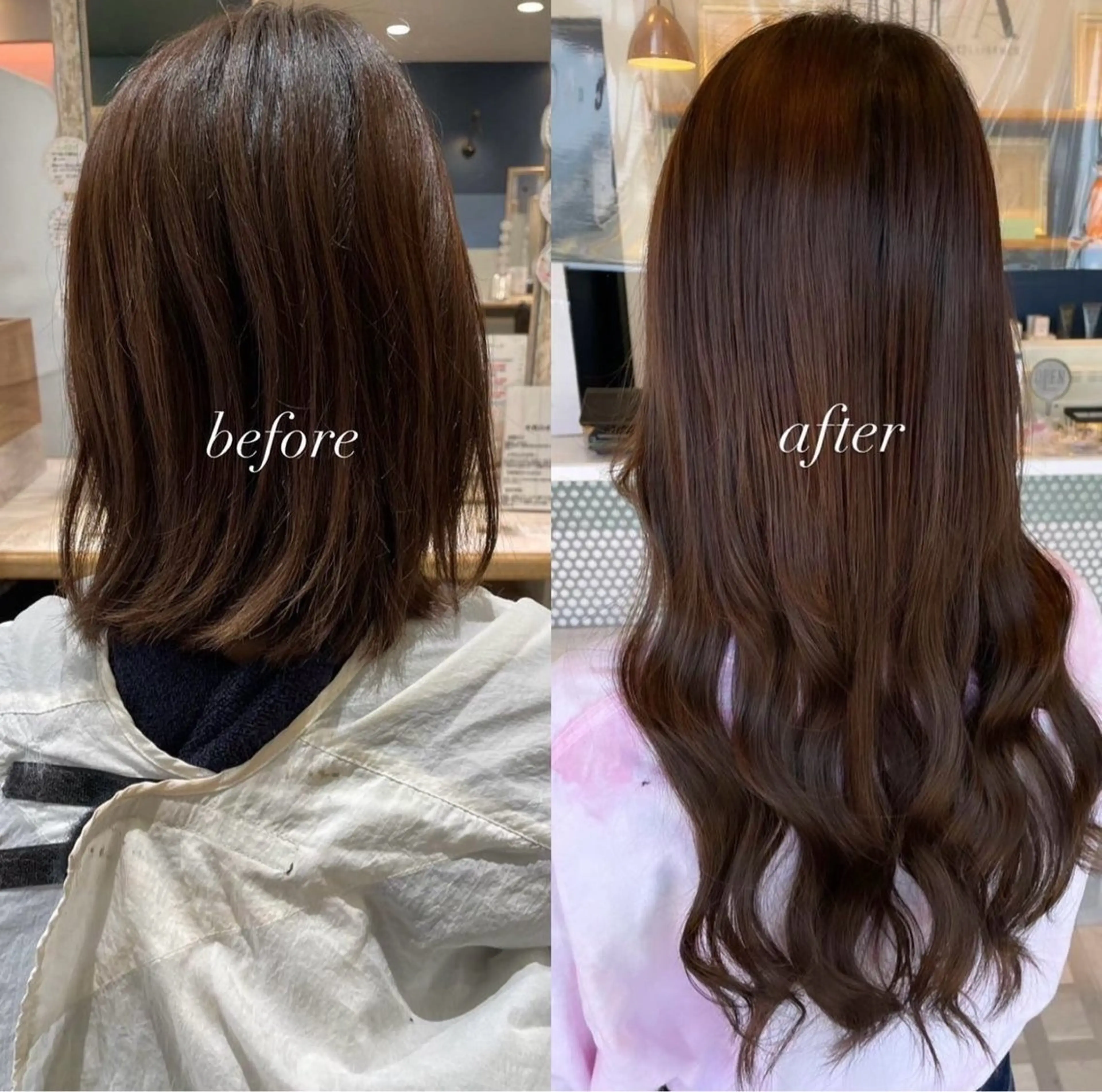 ロング シールエクステ earth/sayaのヘアスタイル
