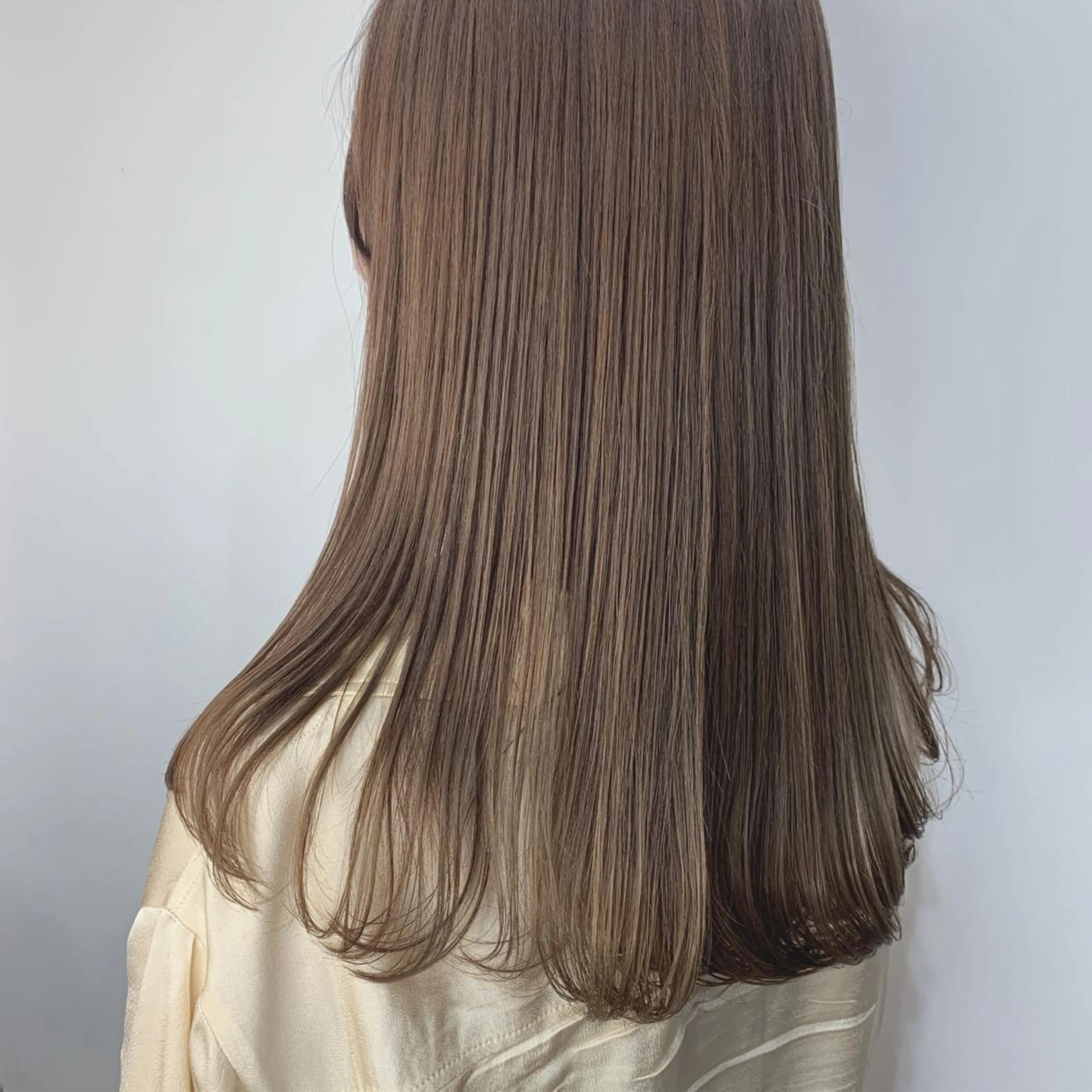 ロング カラー カット ヘアカラー HARUKA韓国ヘア /Luana梅田のヘアスタイル