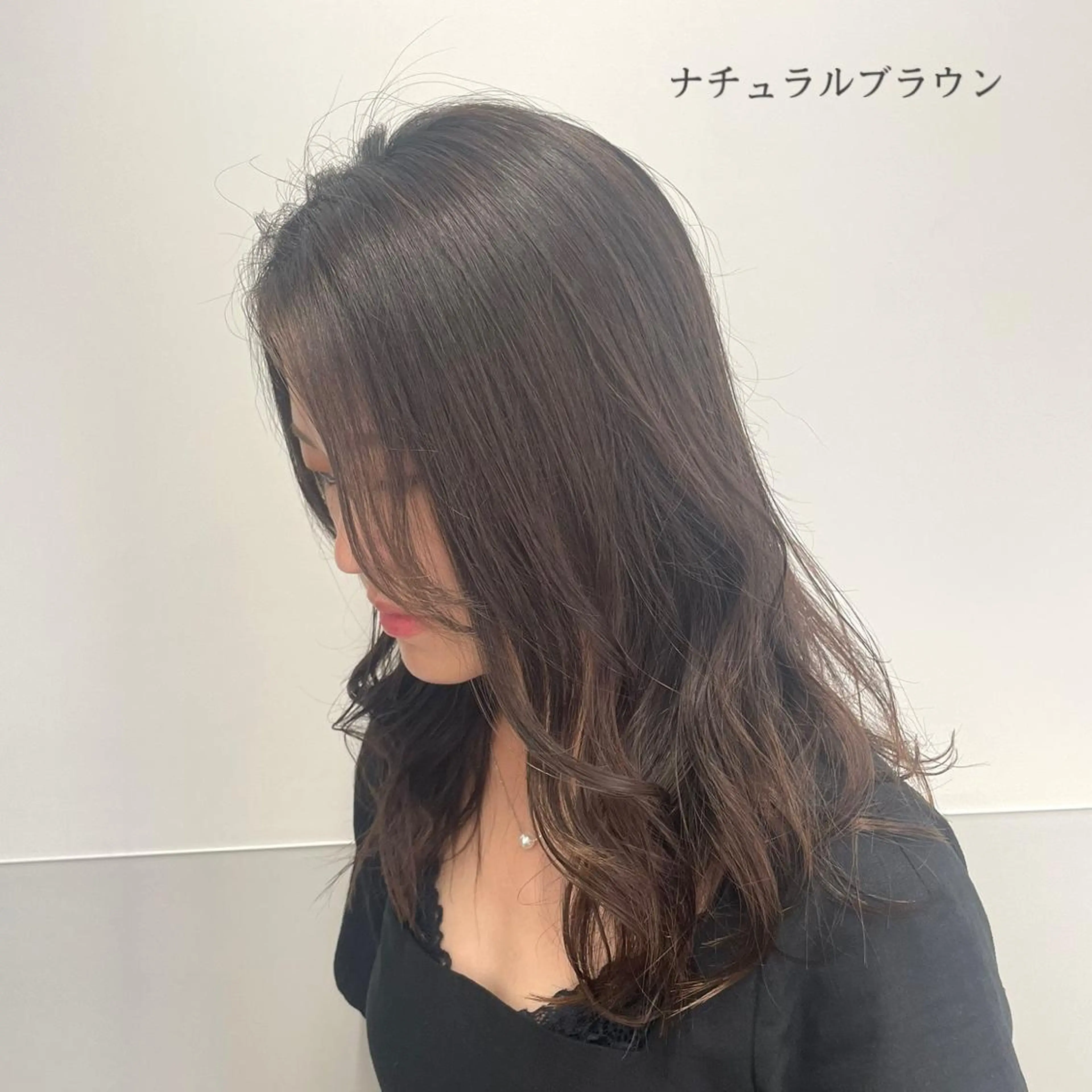 セミロング カラー カット ヘアカラー salowin 柏Suite店所属・SAKI ☺︎のマツエク・マツパデザイン