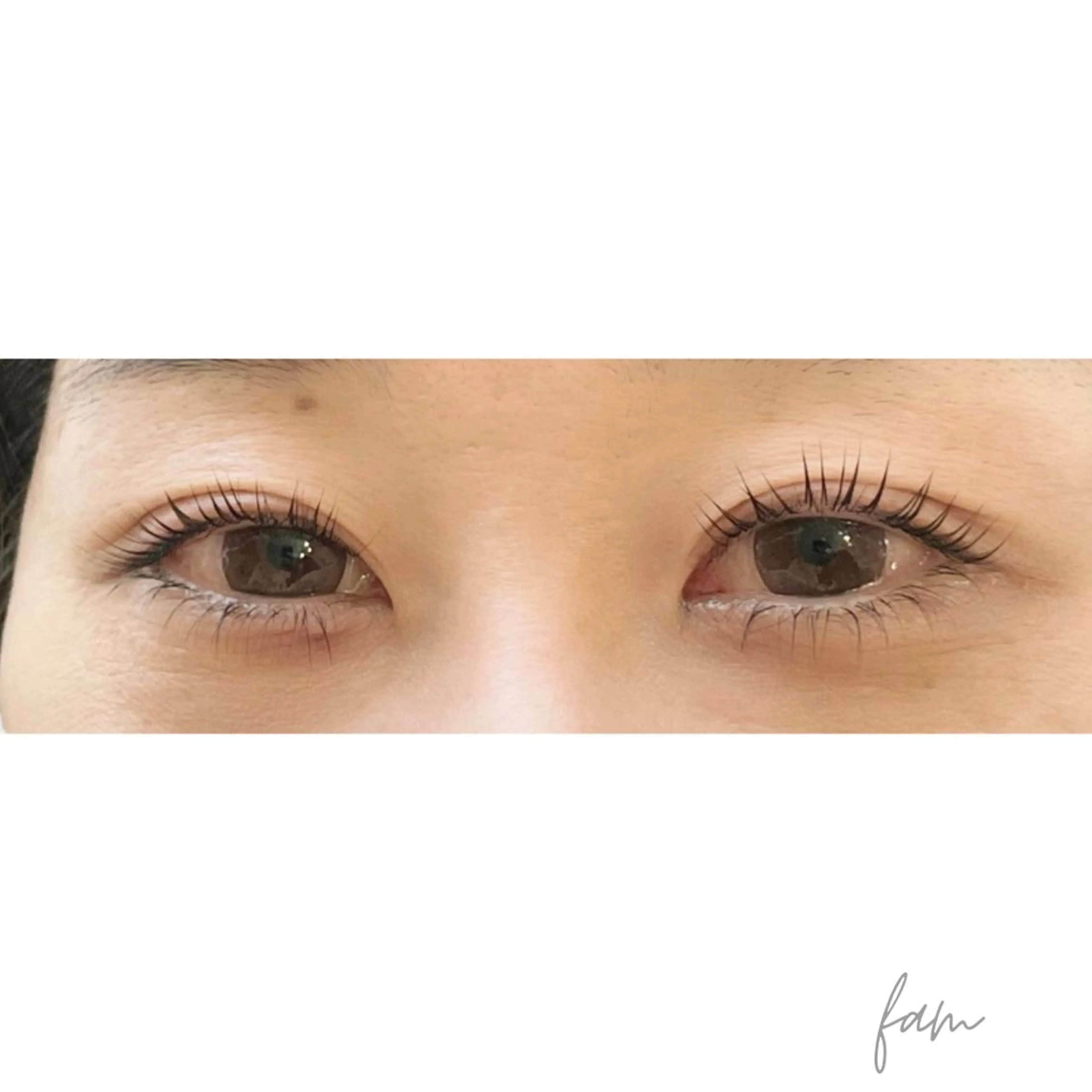 ケラチンが沢山入ったトリートメント付きまつ毛カール上下。アイシャンプーまでついてお得♡¥9020→¥8050の写真