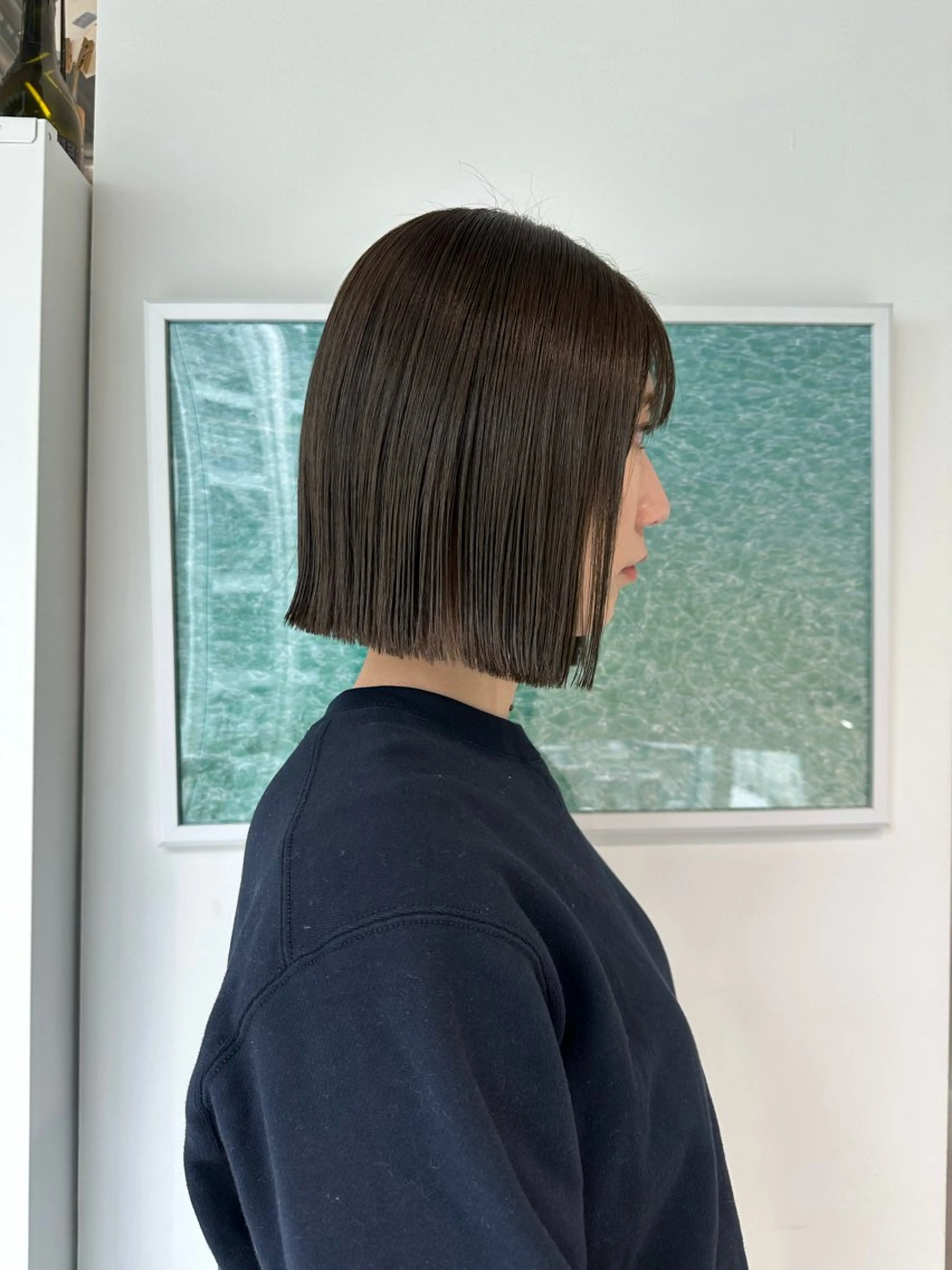 ミディアム カラー キッズ カット ヘアカラー トリートメント オトナヘア🌿 harukaのヘアスタイル