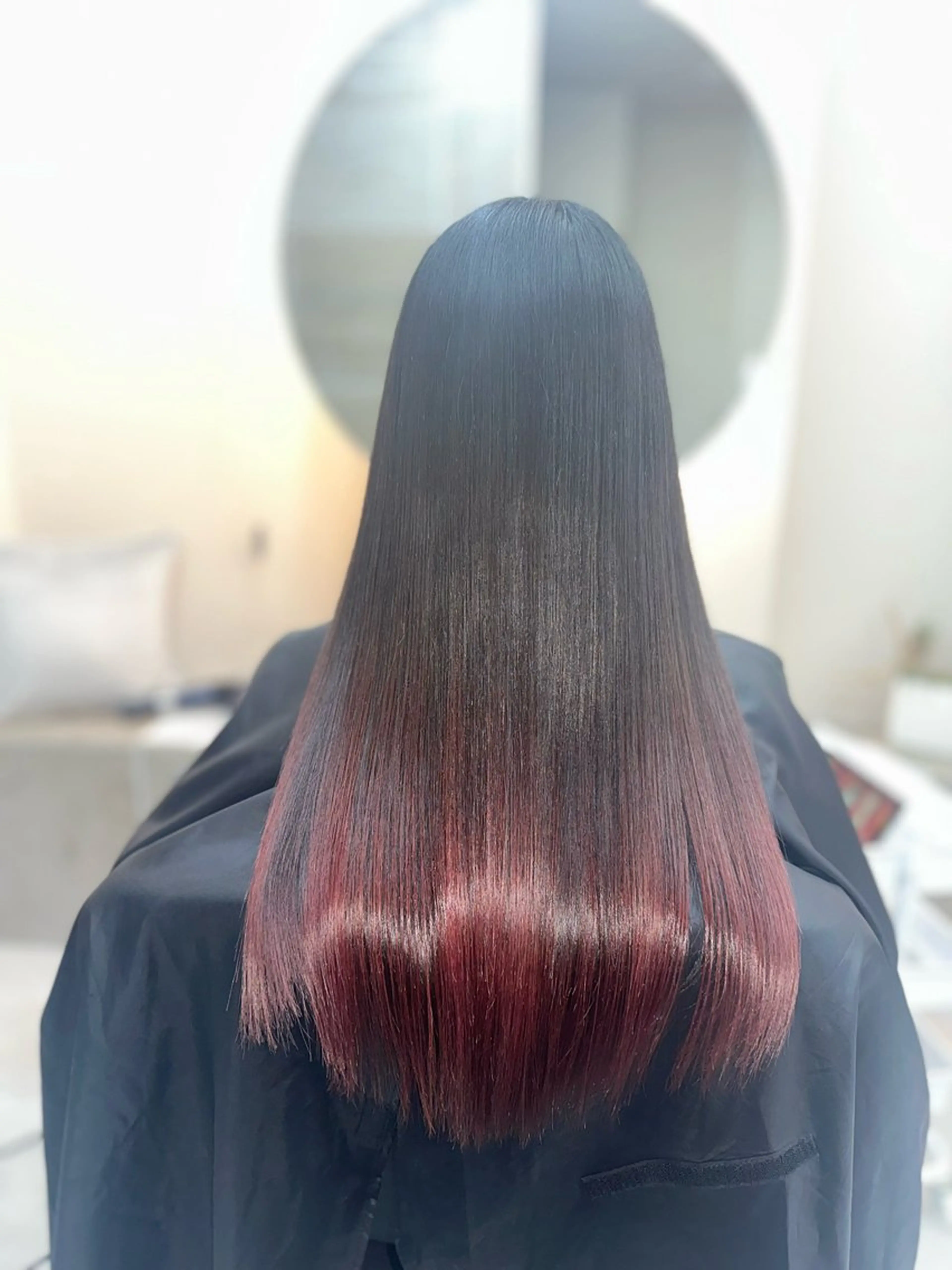 ロング カラー パーマ カット ヘアカラー トリートメント 【髪質改善特化】 tamのヘアスタイル