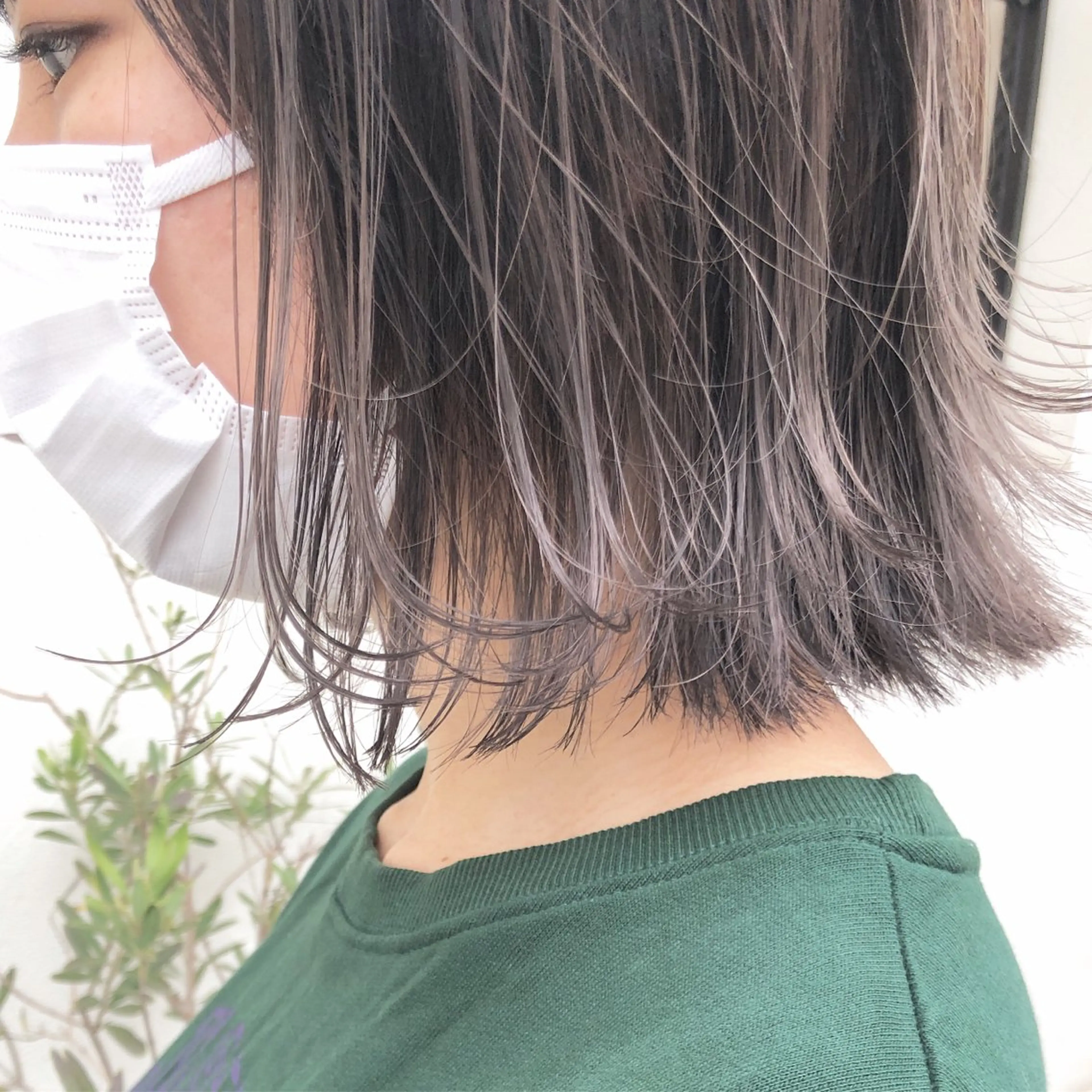 ショート カラー パーマ ヘアアレンジ 切りっぱなしボブ ボブ レイヤーカット ローレイヤー カット ヘアカラー トリートメント 【ツヤ髪美容師】 ツダケイスケのヘアスタイル