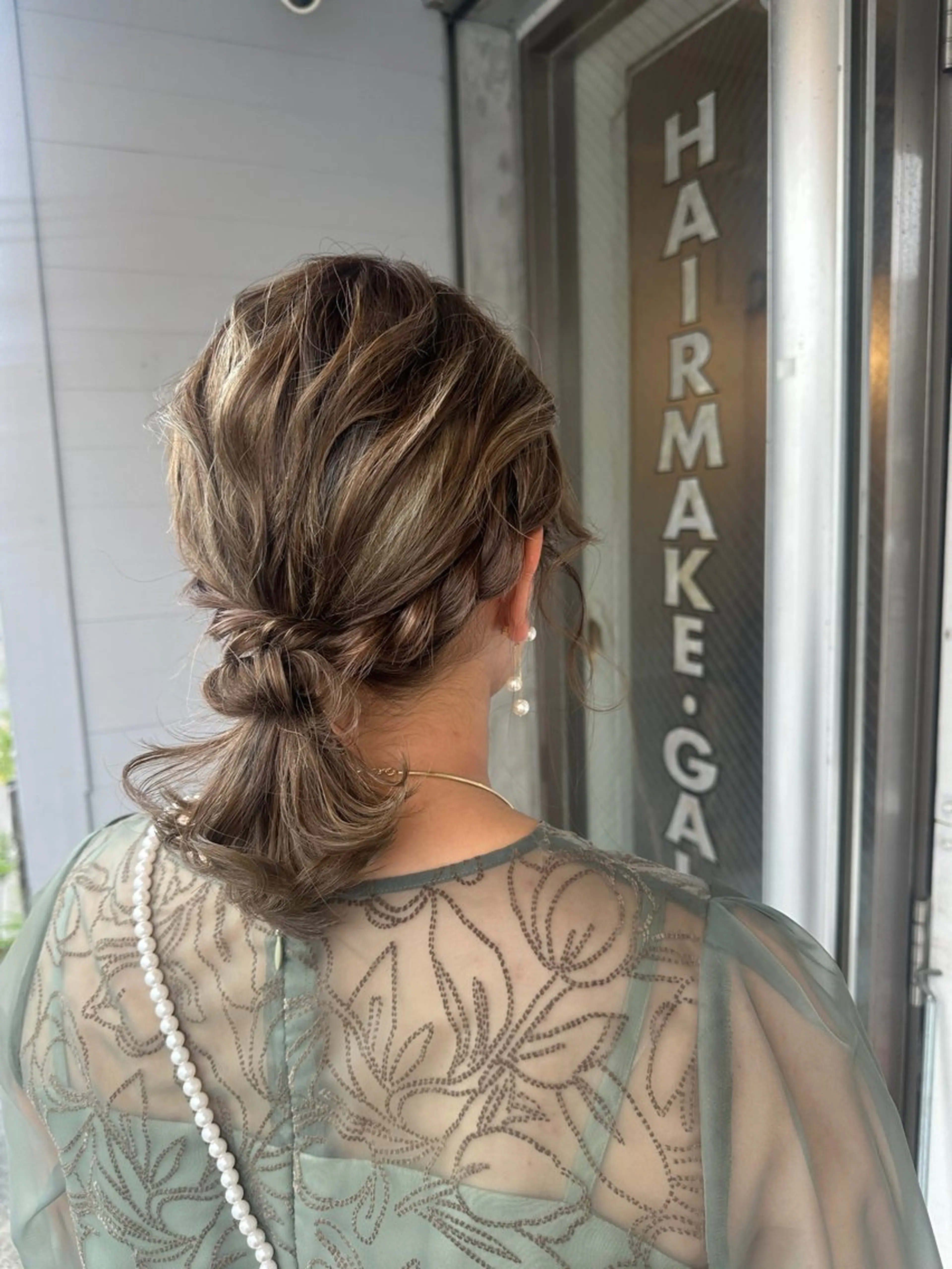 ミディアム ヘアセット miloc MOMOKAのヘアスタイル