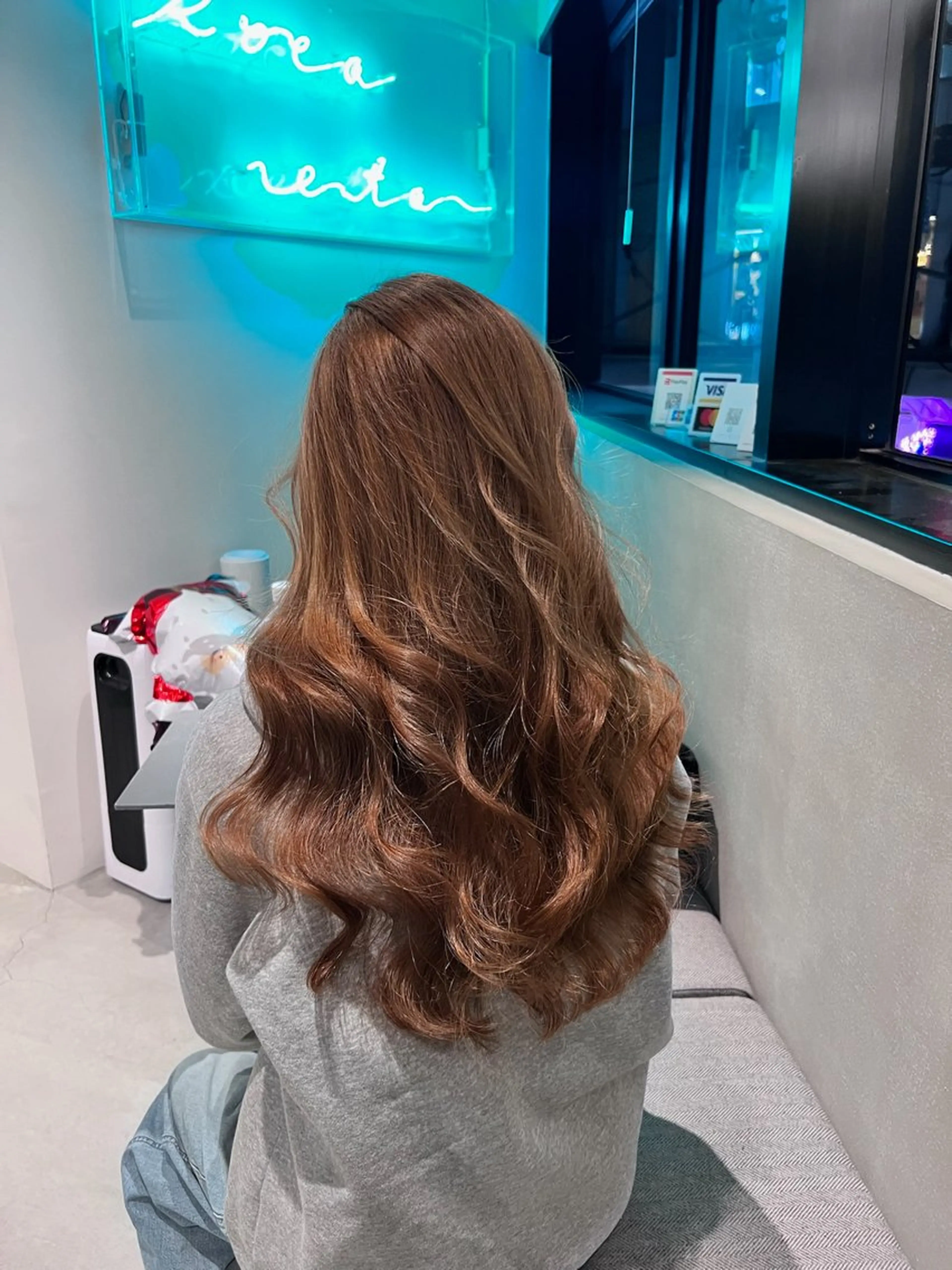 ロング カラー ヘアカラー トリートメント 🌐👽フクイ キララ🌎💎のヘアスタイル