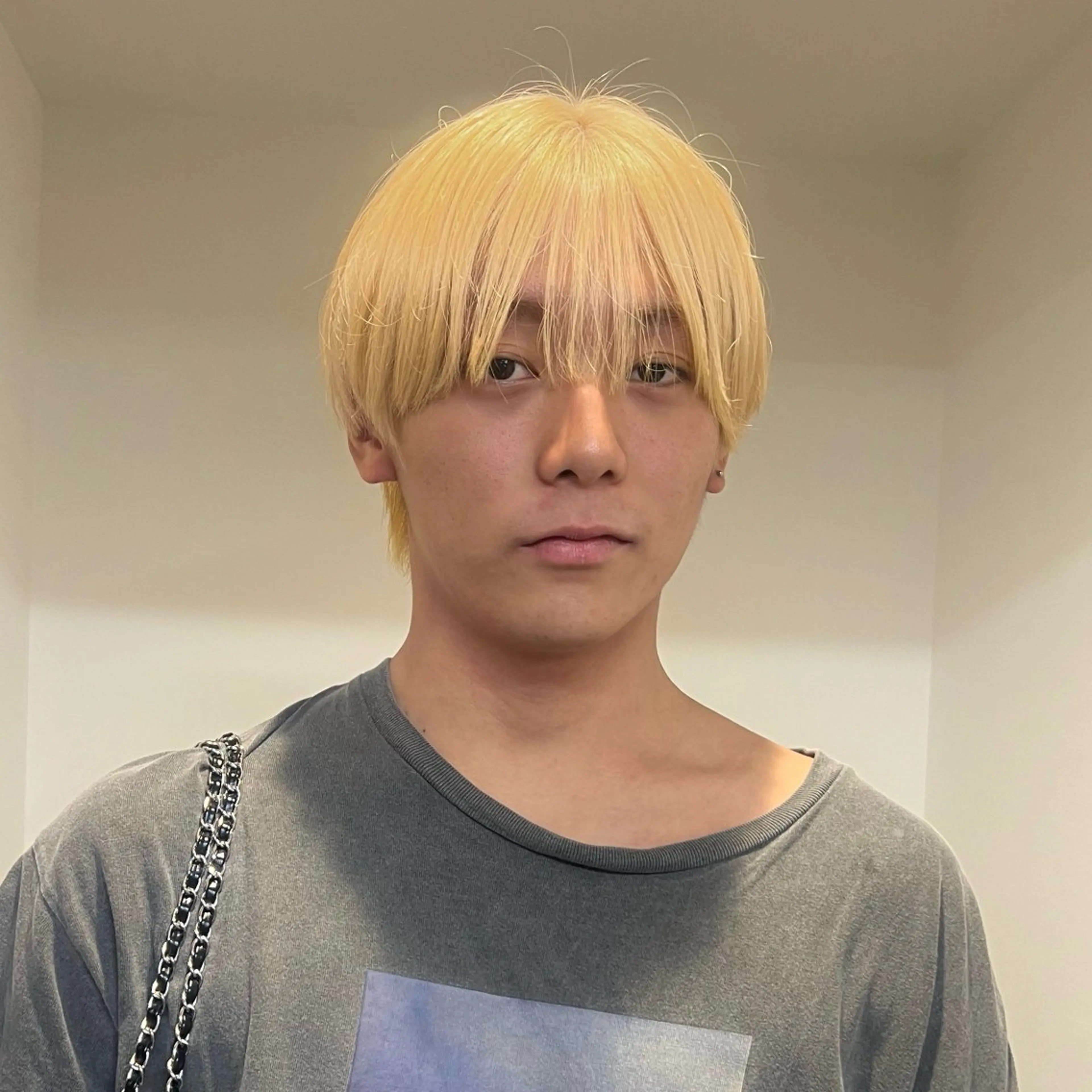 メンズ センターパート/ 暖色カラーayuのヘアスタイル