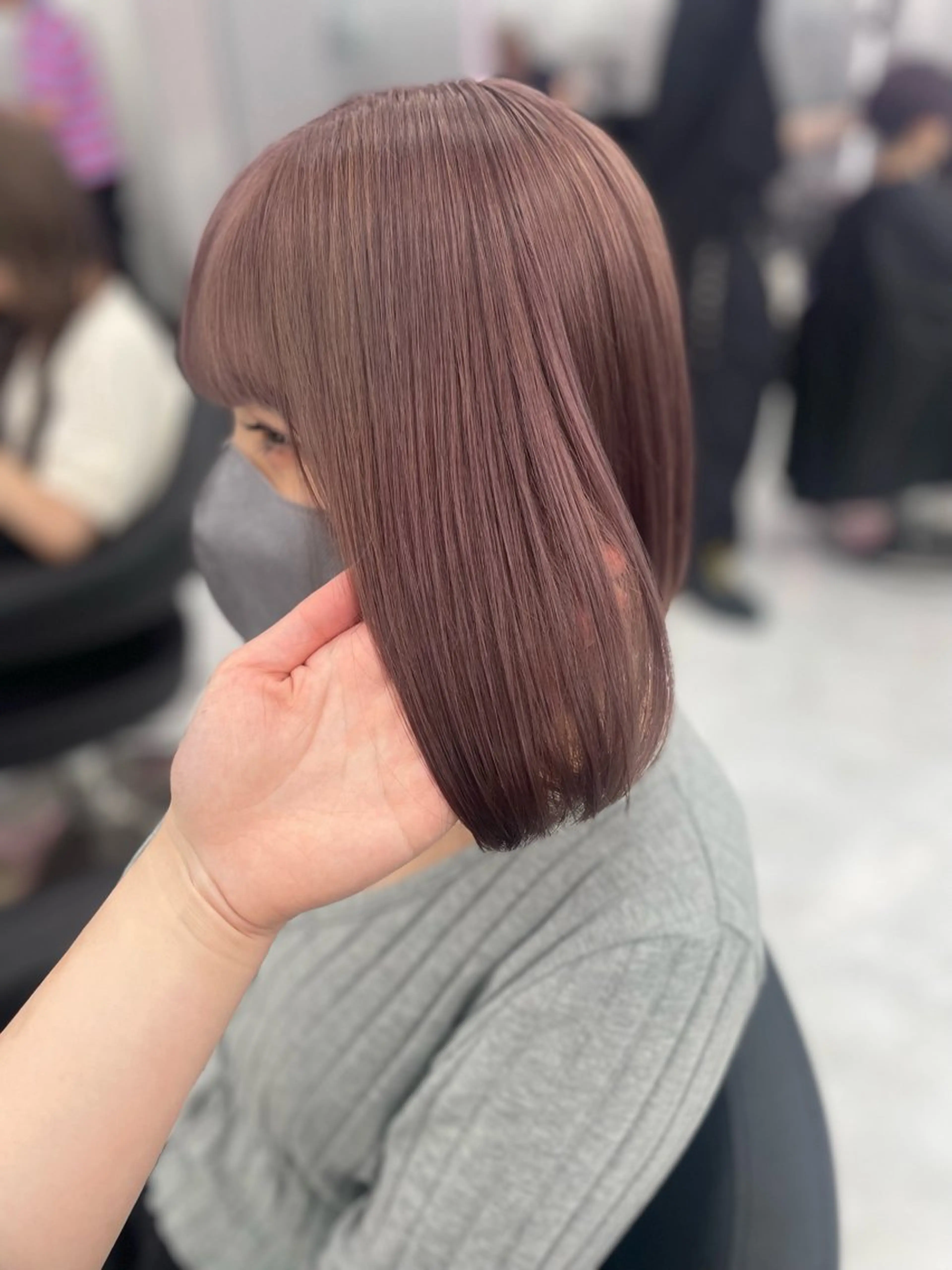 ショート カット ヘアカラー トリートメント ヘアセット GO TODAY SHAiR SALON所属・🤍韓国トレンド ヘア🤍miku🤍のヘアスタイル
