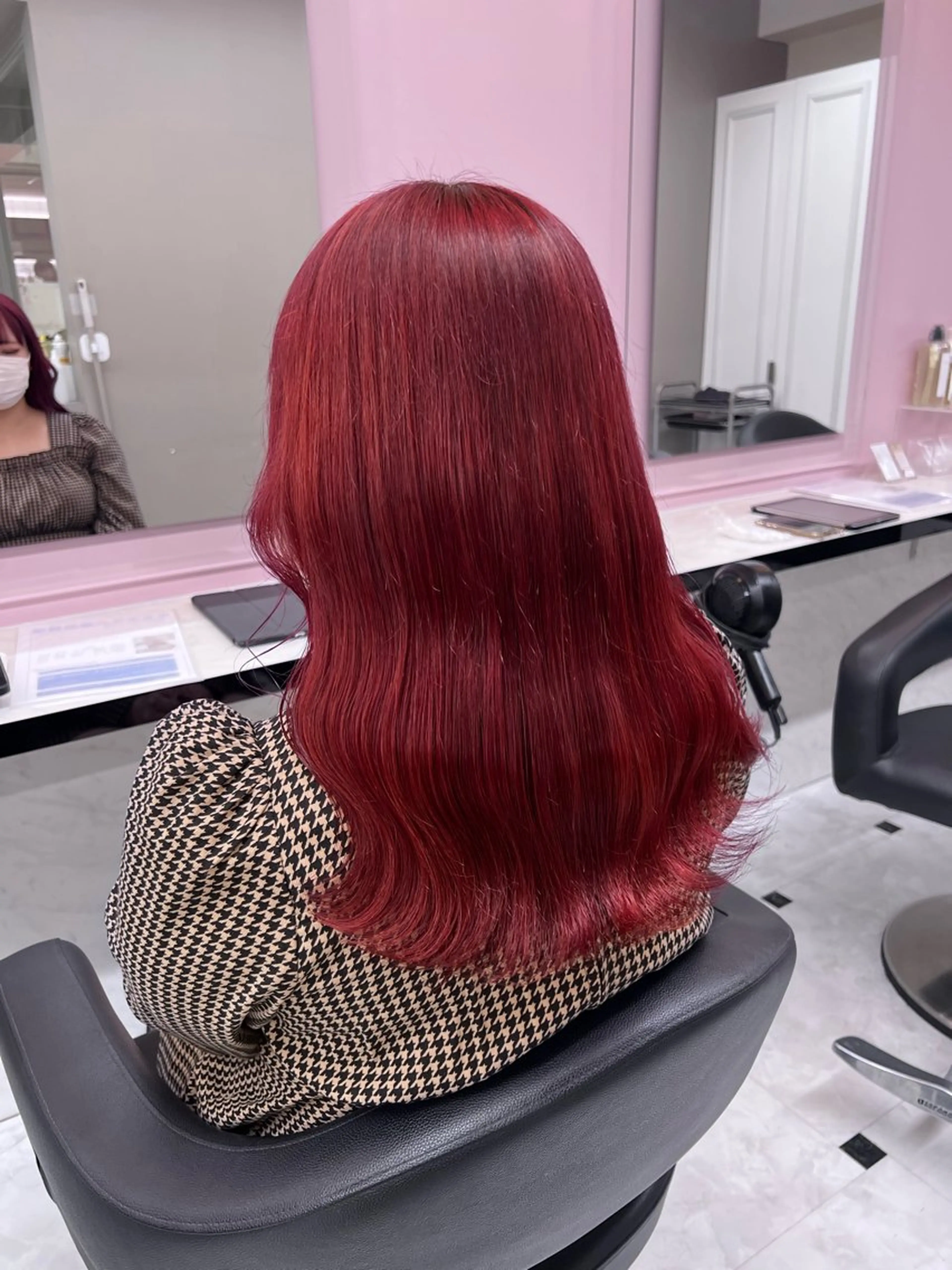 ミディアム カラー ヘアアレンジ ヘアカラー トリートメント ヘッドスパ ヘアセット 💕ブリーチカラー☁ 髪質改善💖サワのヘアスタイル