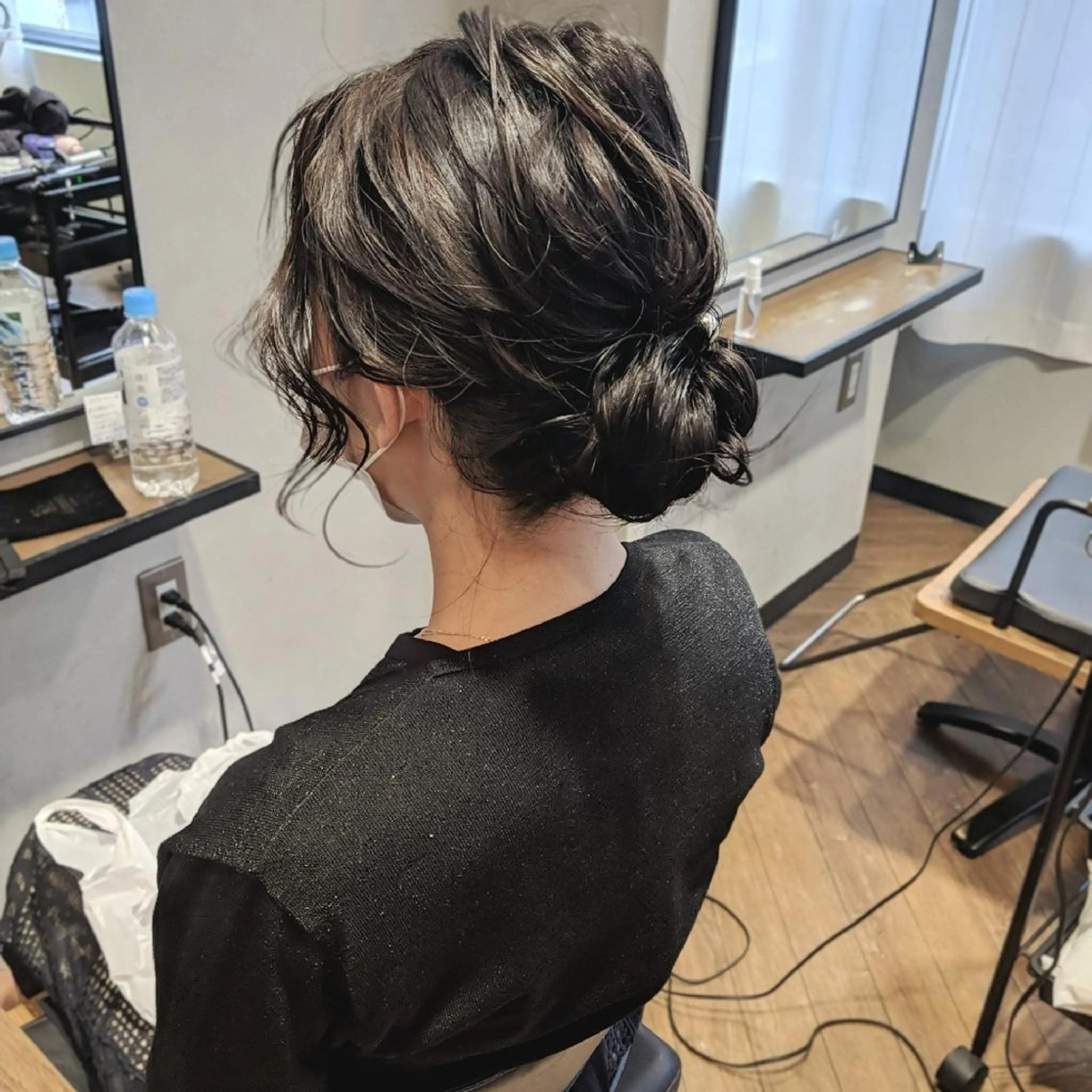 ロング ヘアアレンジ PRIVATE SALON EYES所属・EYES リアのマツエク・マツパデザイン