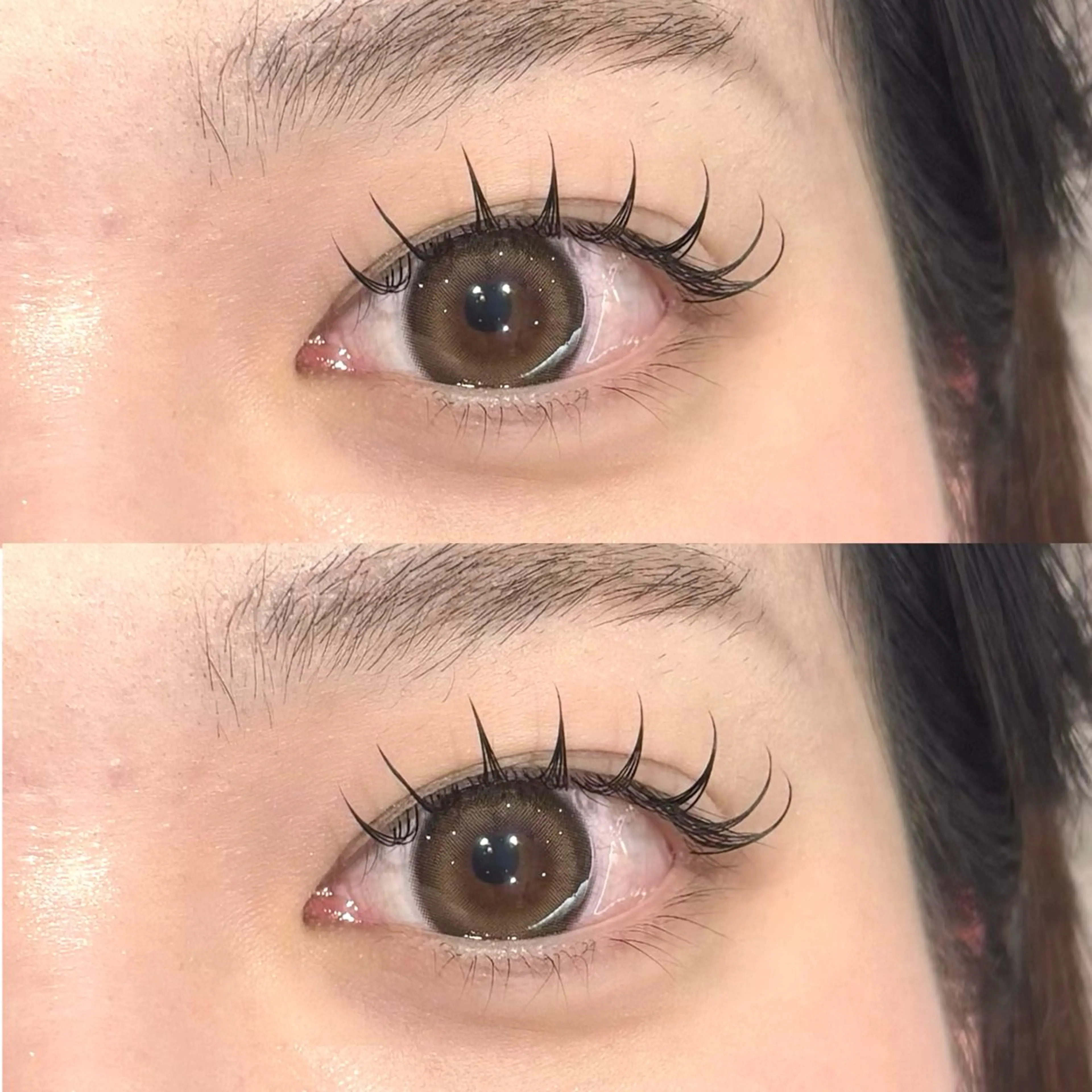 マツエク・マツパ アップワードラッシュ 🍇chinatsu 🍇en Rêveのマツエク・マツパデザイン