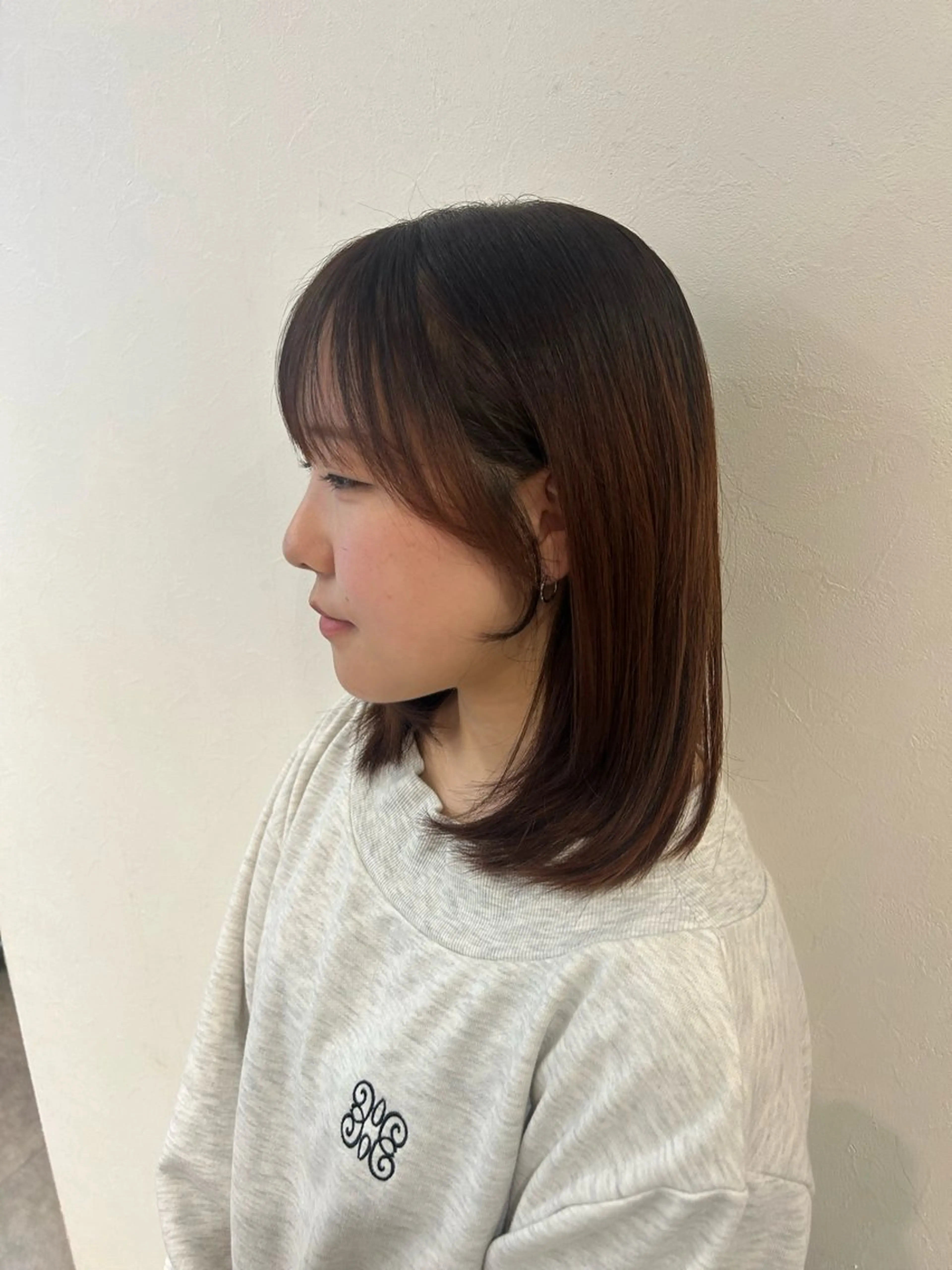 ミディアム Ami♡ ピンク/ラベンダーのヘアスタイル