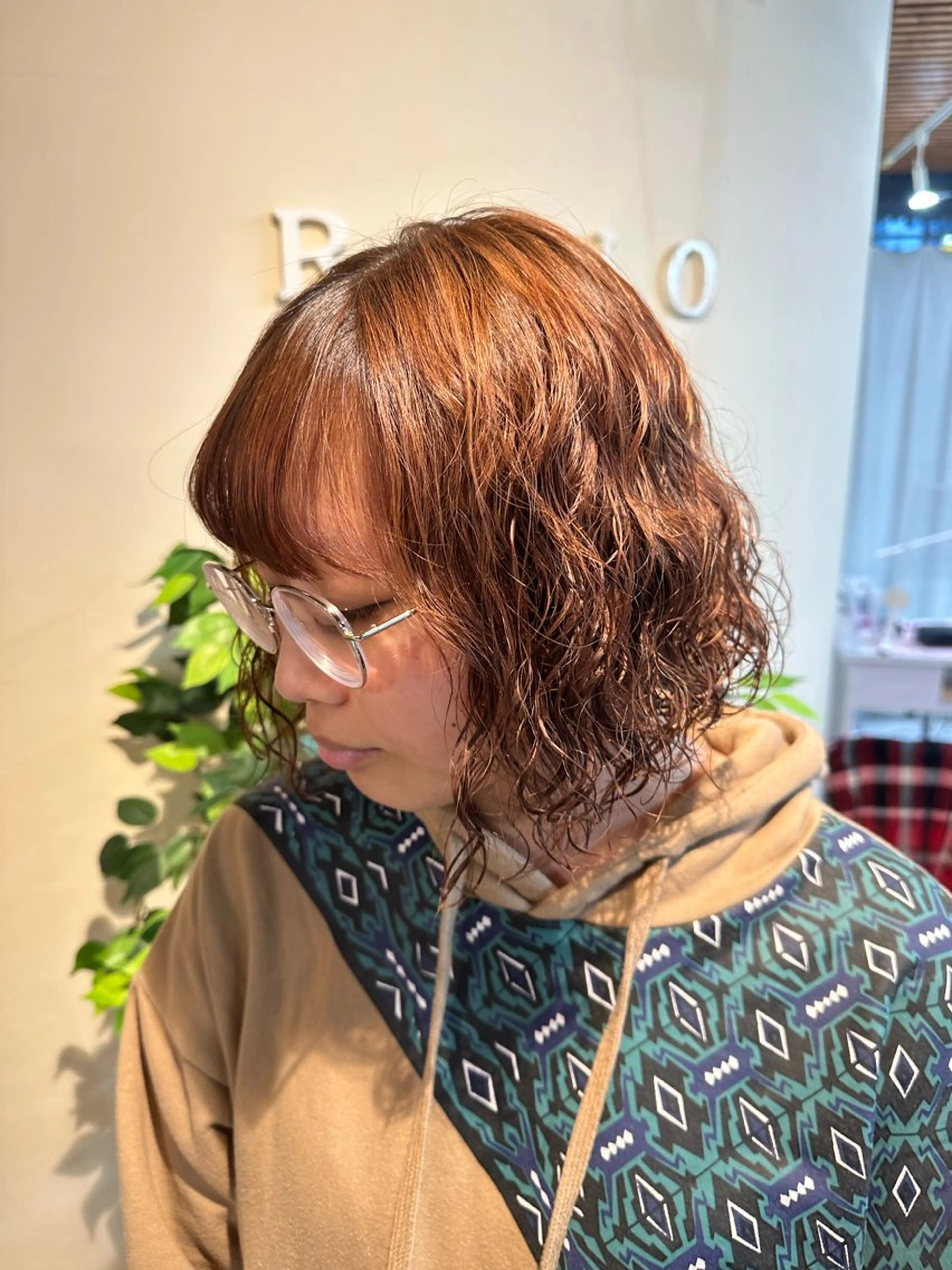 ショート パーマ ボブ カット パーマ KAKERU/ボブ/ ショート/パーマ🌱のヘアスタイル