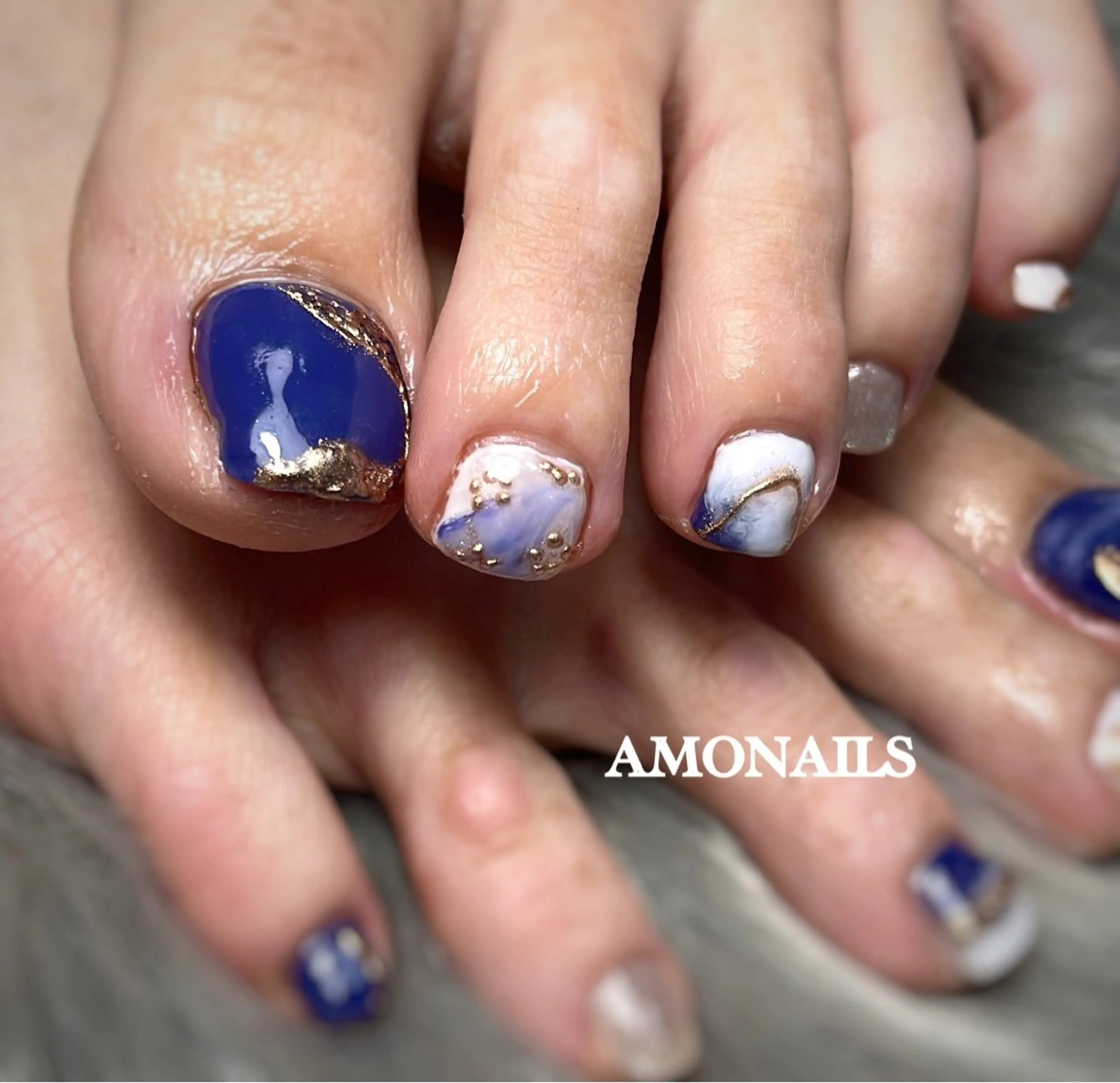 ネイル ハンドネイル フットネイル AMONAILS *.のネイルデザイン
