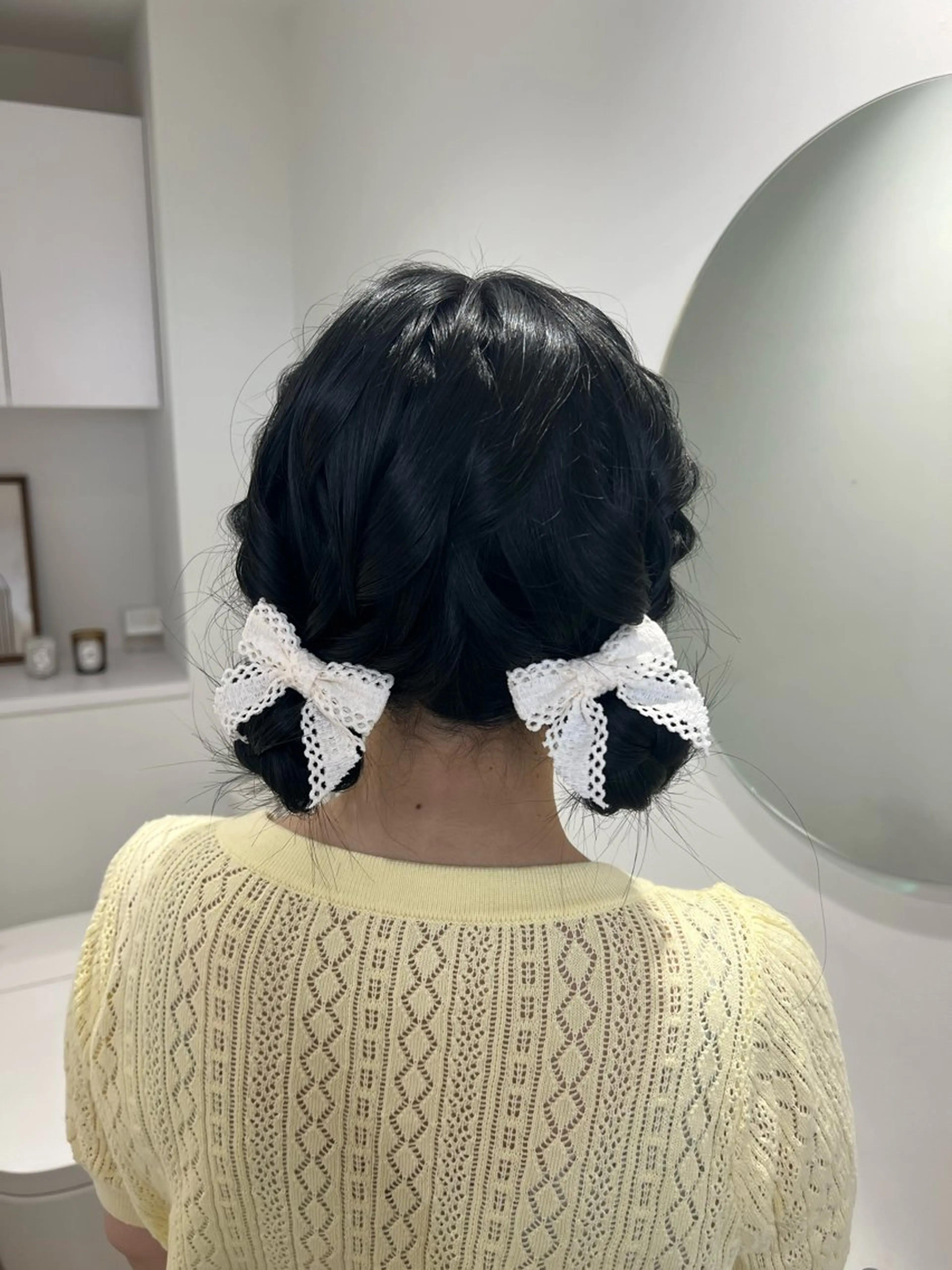 ヘアアレンジ アレンジ/ブラウン カラー HARU🕯のヘアスタイル