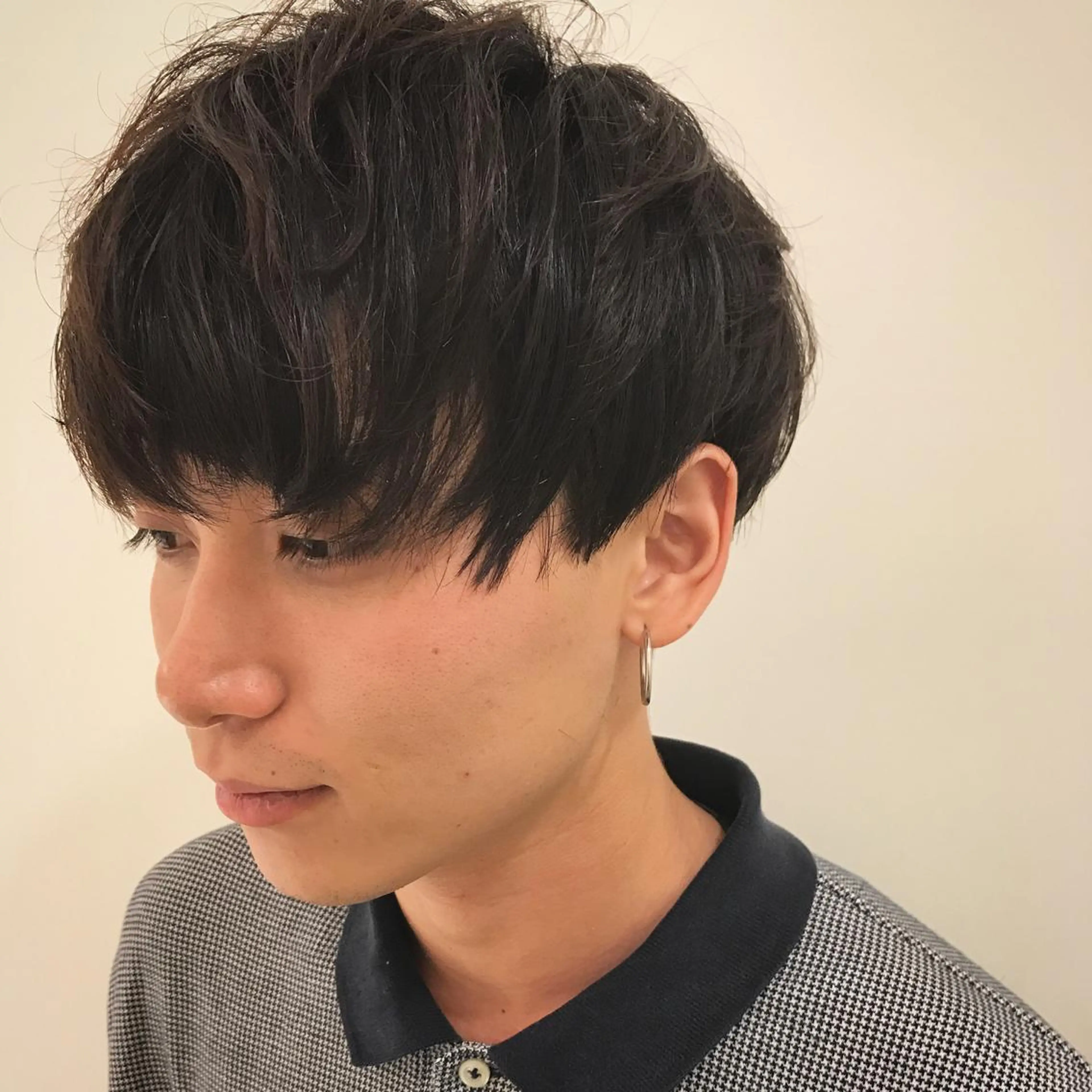 ショート メンズ マッシュ ショートヘア 平内 賢人のヘアスタイル